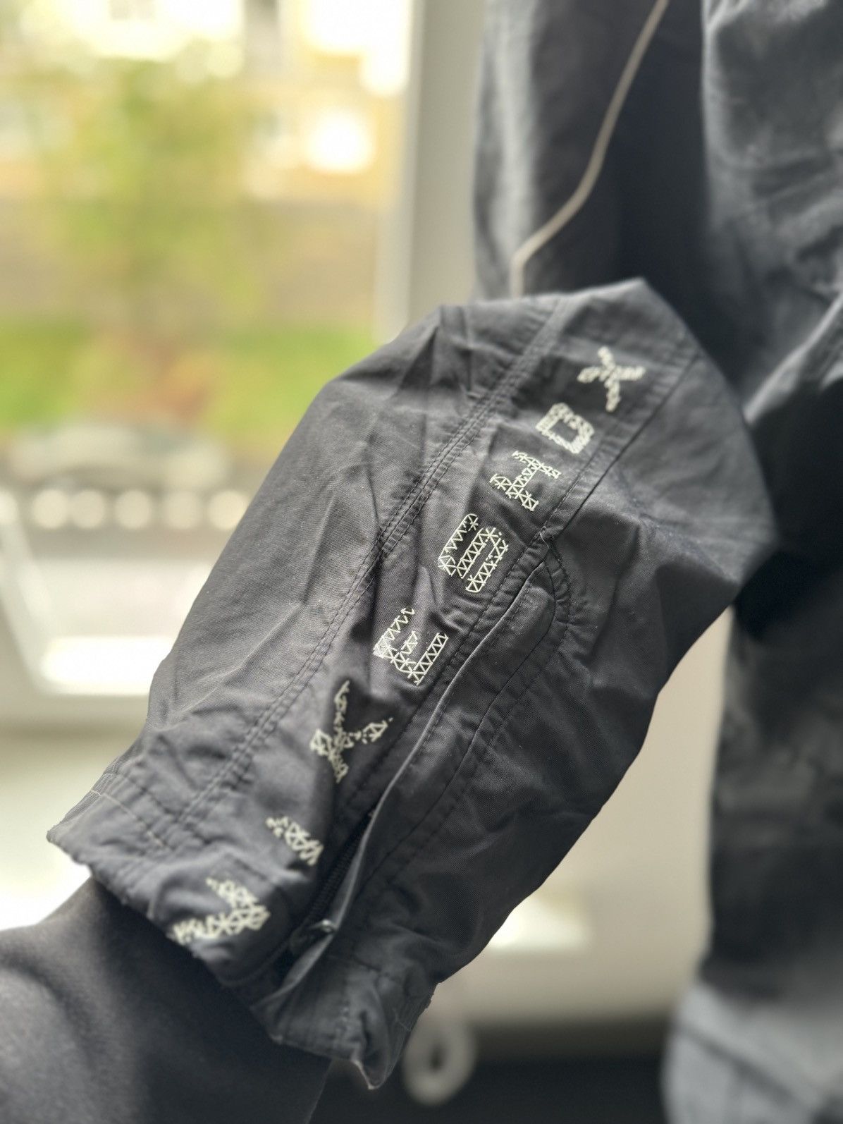 Nike × Vintage Nike Shox Drill Sweatpants Vintage Size US 34 / EU 50 - 4 Thumbnail