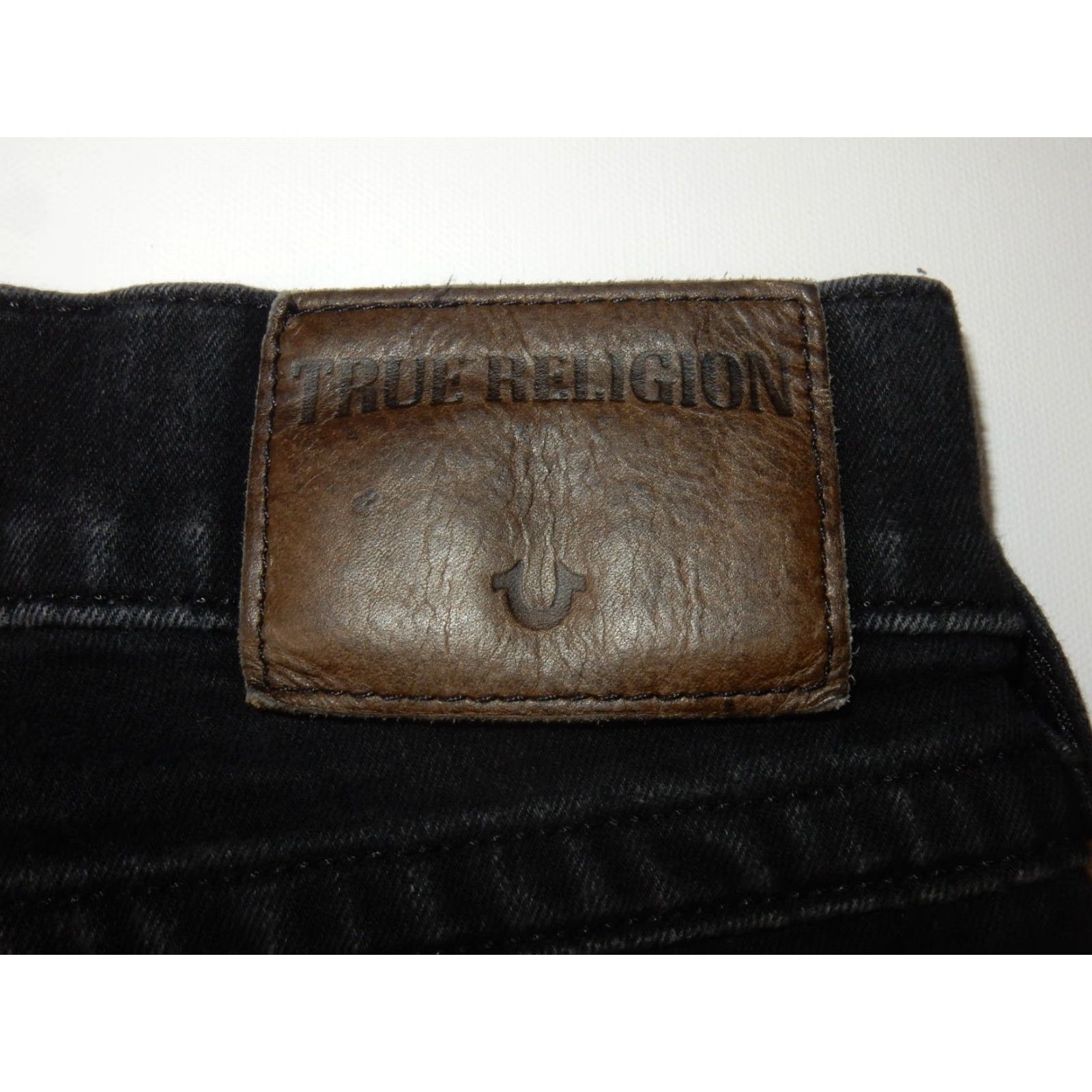 True Religion True Religion Men's USA Made Denim Jeans Ricky Flap Pocket Size 34x33 Size US 34 / EU 50 - 3 Thumbnail