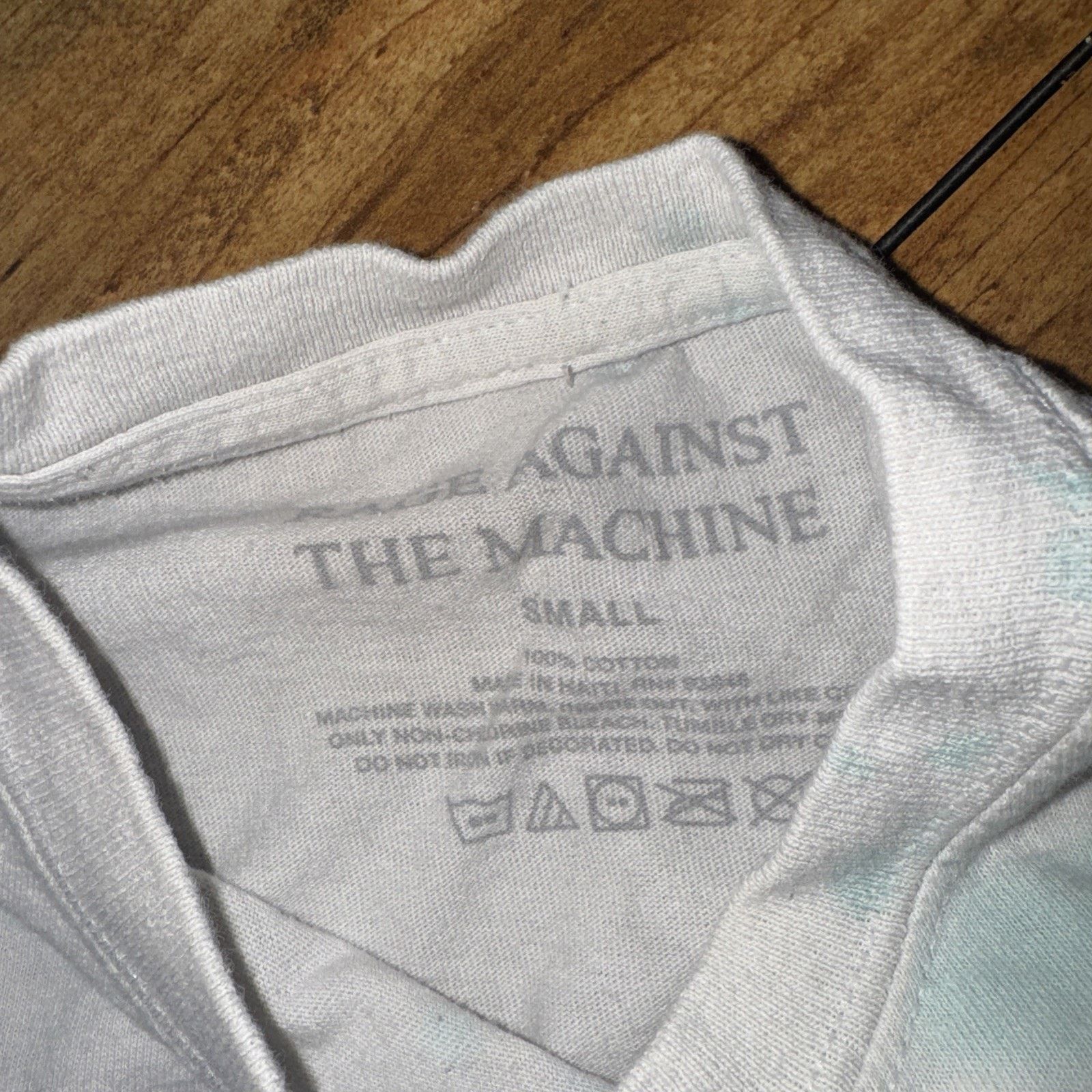 Band Tees Rise Against The Machine Tie Dye T-Shirt S 17x23 Evil Empire Size US S / EU 44-46 / 1 - 4 Thumbnail