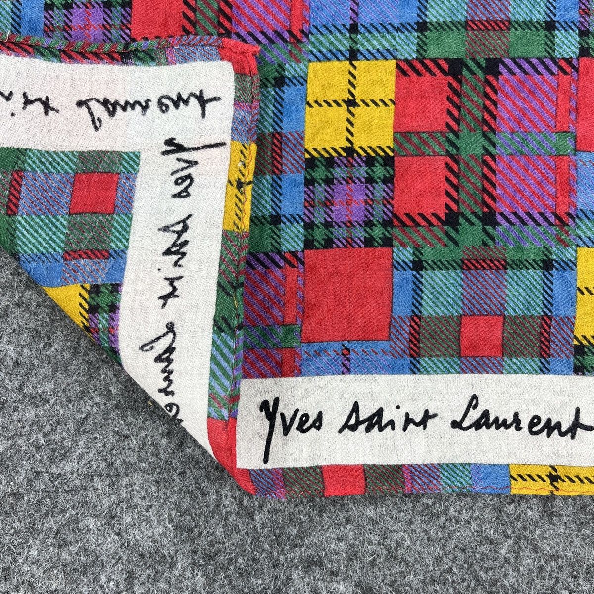 Vintage Yves Saint Laurent Handkerchief / Bandana B1489 Size ONE SIZE - 3 Thumbnail