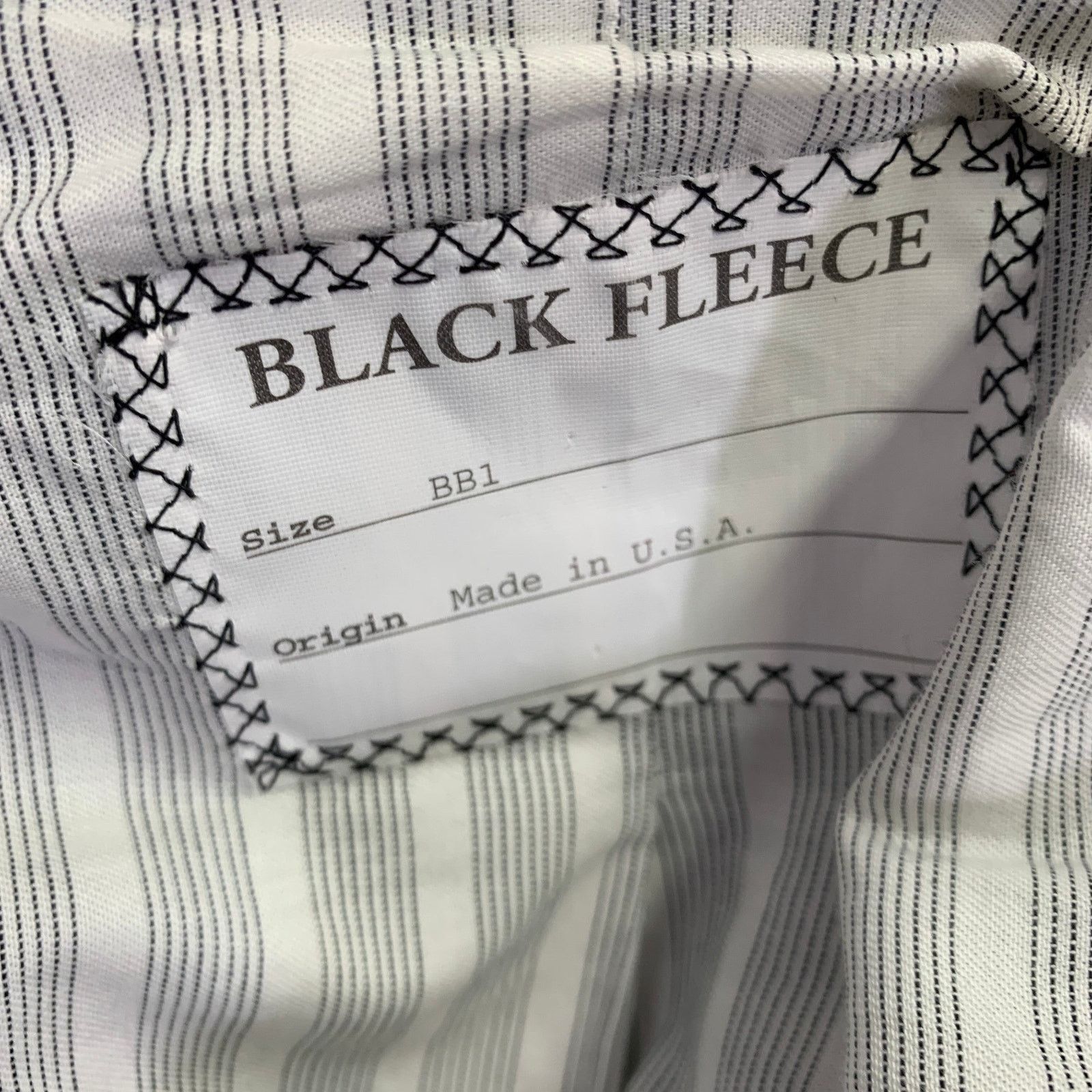 Brooks Brothers Black Fleece BLACK FLEECE 38 Black White Checkered Wool Notch Lapel Suit Size 38R - 8 Thumbnail