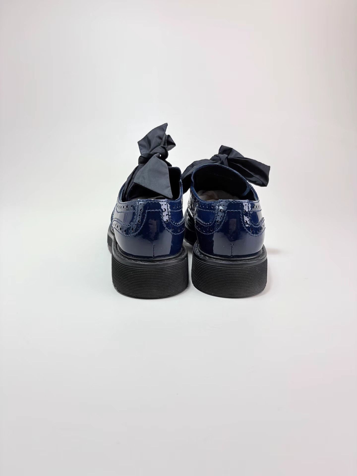 Prada PRADA Brogue Carved Bow Platform Shoes Size US 6.5 / IT 36.5 - 3 Thumbnail