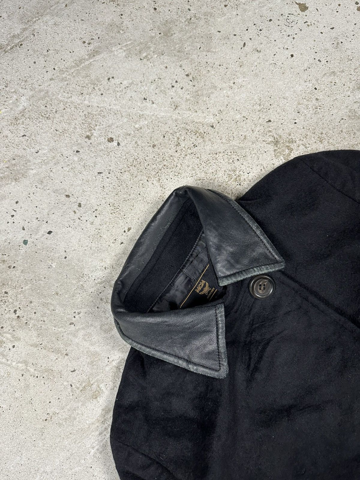 MCM × Vintage Vintage 90s MCM Munchen Black Coat Size S / US 4 / IT 40 - 7 Thumbnail