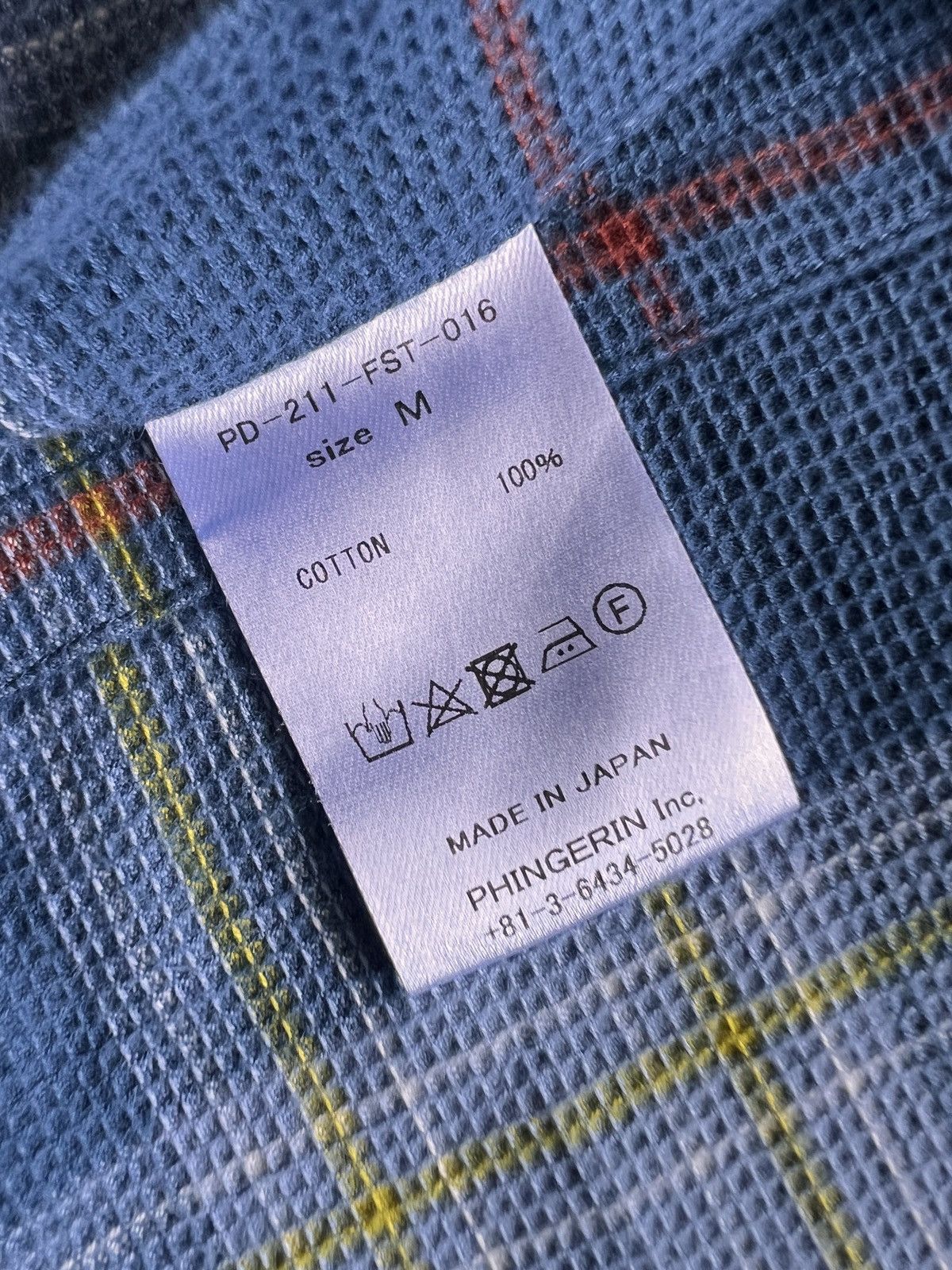 PHINGERIN Phingerin Plaid Button Up Shirt Size US M / EU 48-50 / 2 - 10 Thumbnail