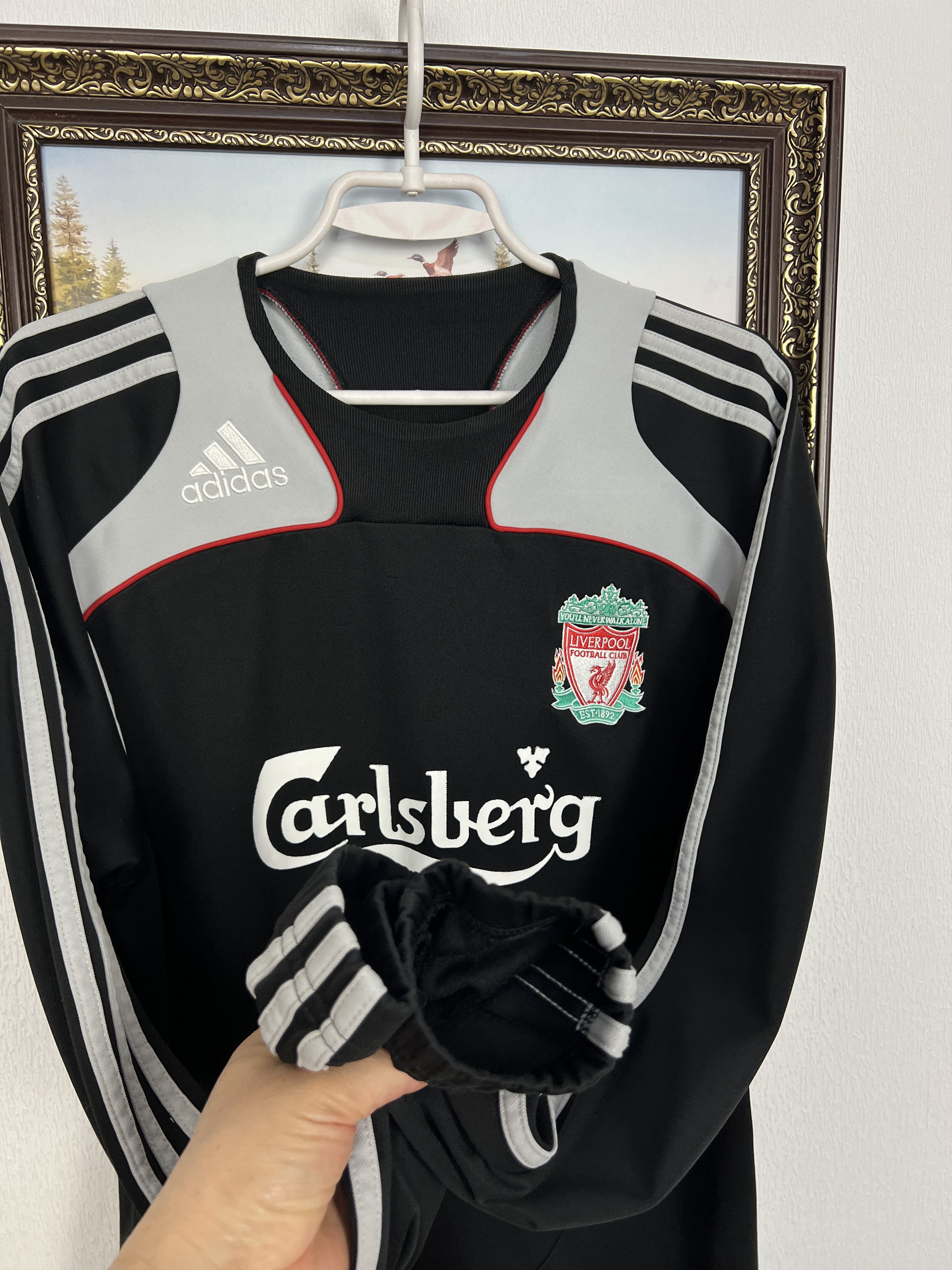 Adidas Vintage Liverpool Football Sweatshirt Soccer Jacket Crewneck Size US M / EU 48-50 / 2 - 6 Thumbnail