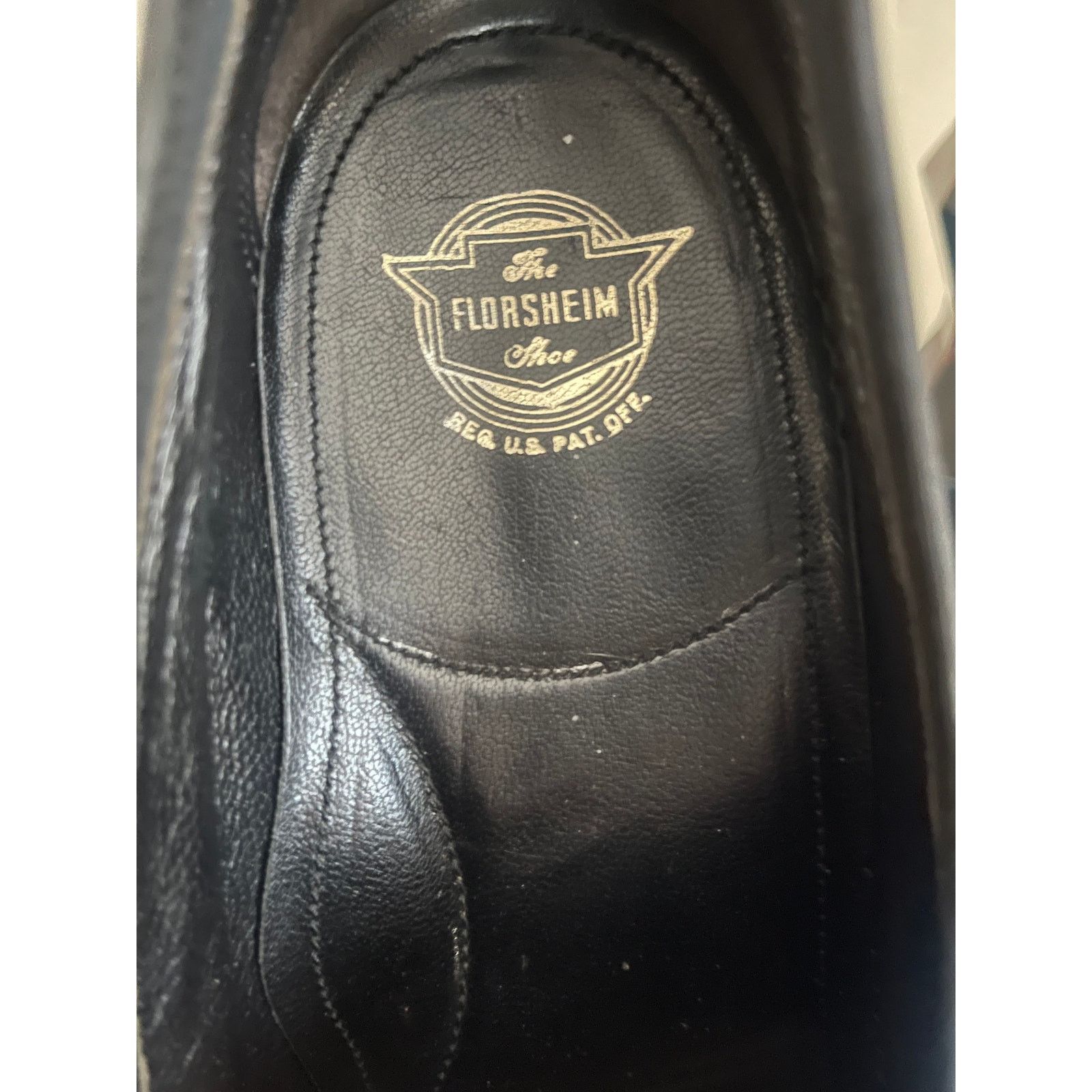 Florsheim Florsheim Men’s Black Leather Slip-On Dress Shoes – Size 9D Size US 9 / EU 42 - 4 Thumbnail