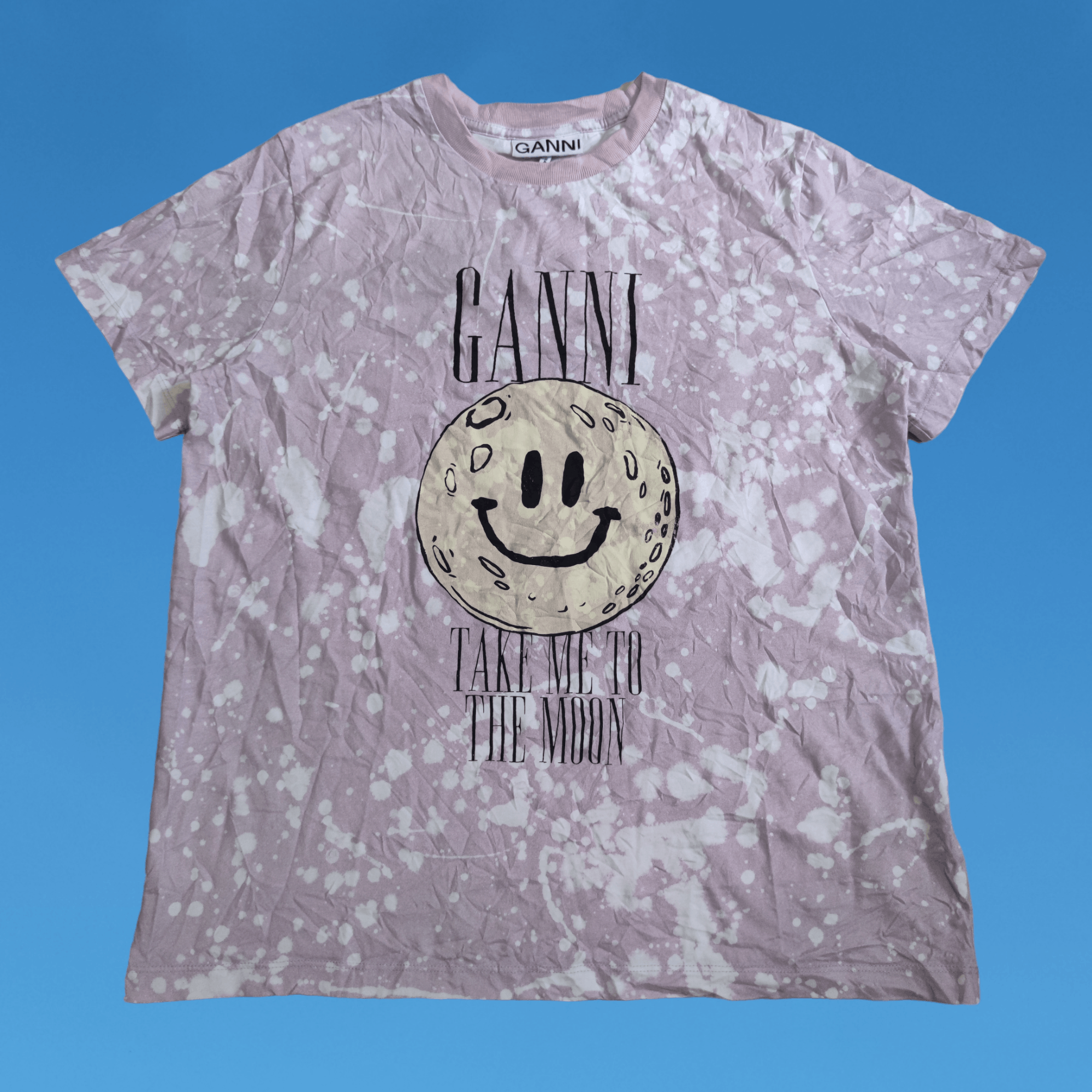 Ganni Take Me To The Moon T Shirt