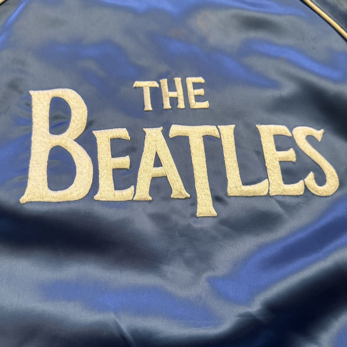 Vintage VINTAGE RARE 1970’s The Beatles Blue Bomber Jacket Size US S / EU 44-46 / 1 - 4 Thumbnail