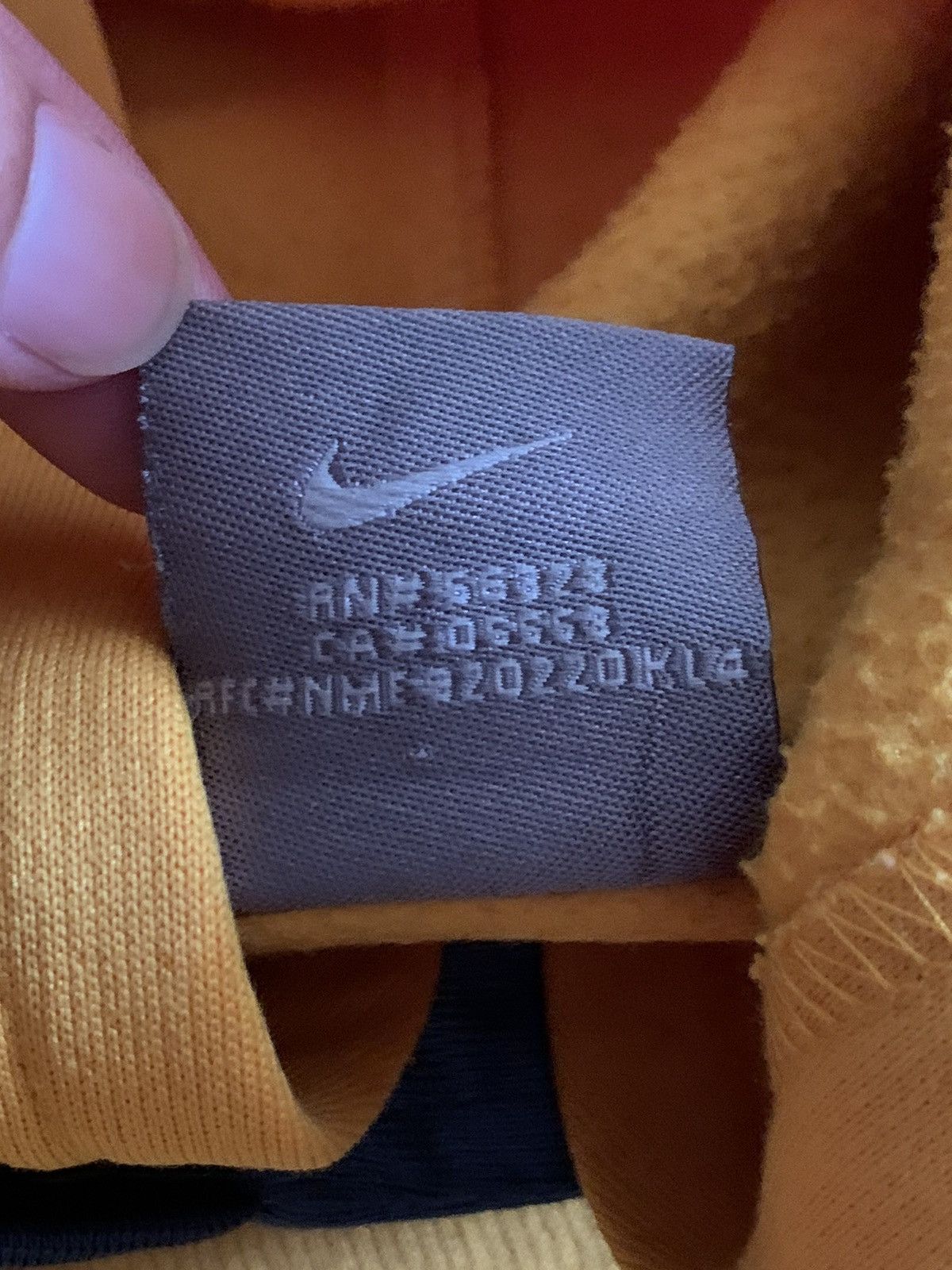 Nike Vintage y2k Nike Center Big Swoosh Hoodie Size US M / EU 48-50 / 2 - 6 Thumbnail