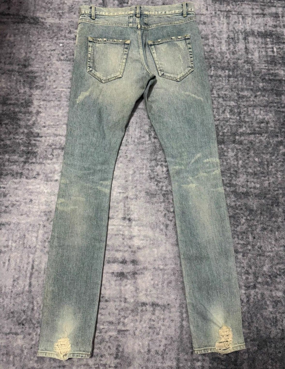 Saint Laurent Paris Saint Laurent washed vermillion light jeans-2505 Size US 29 - 2 Thumbnail