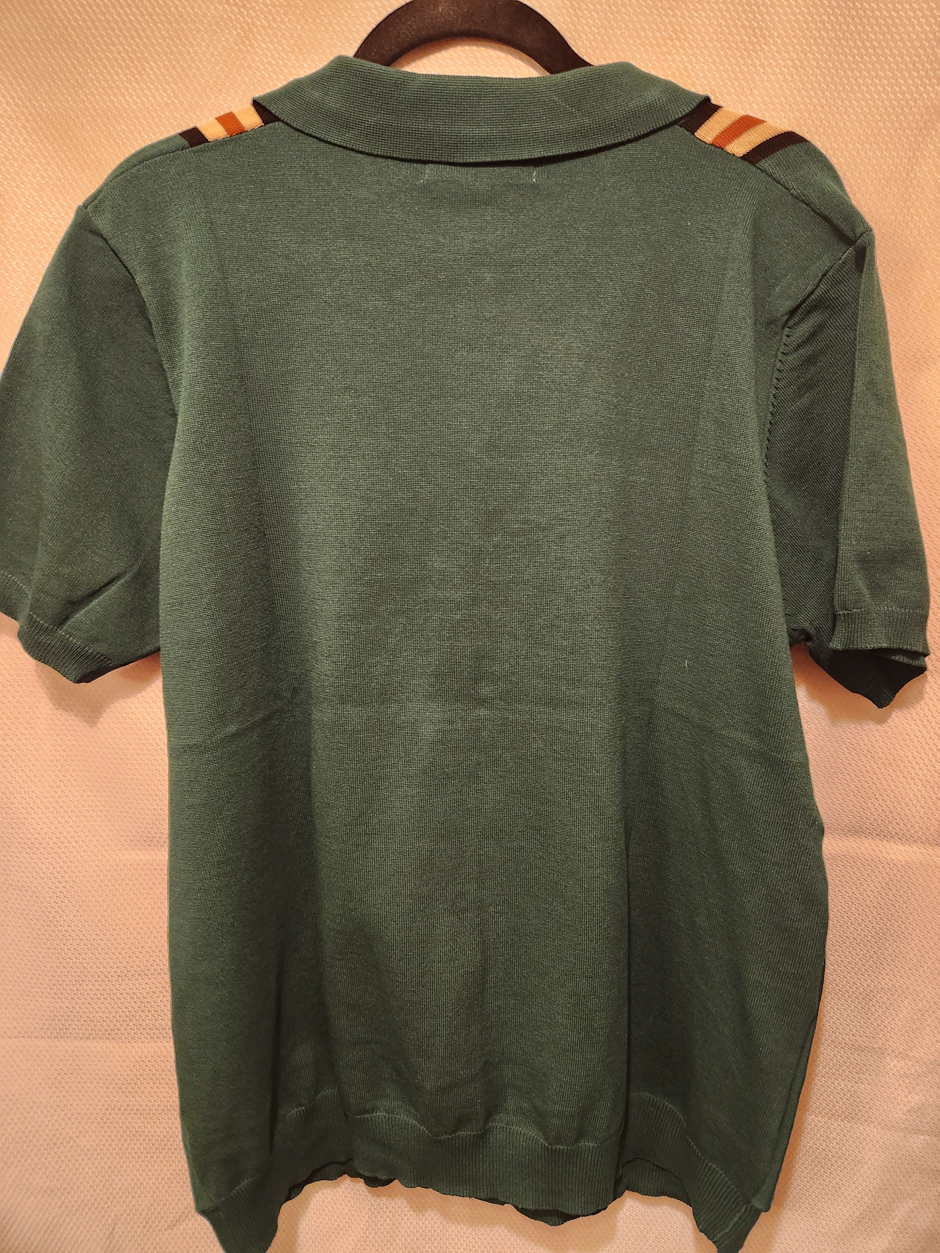 Other NWOT Retro Style Striped Short Sleeve Knit Shirt Size US XL / EU 56 / 4 - 6 Thumbnail