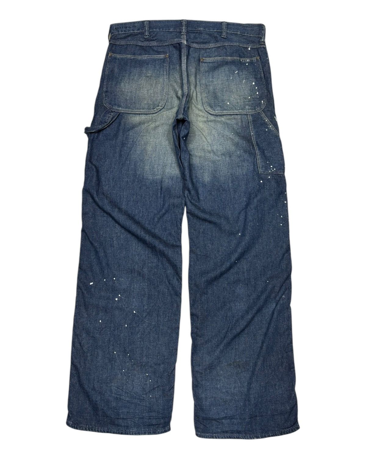 Issey Miyake × URBAN RESEARCH DOORS × Yohji Yamamoto Vintage Urban Research Painter Baggy Jeans Carpenter Pants Size US 35 - 8 Thumbnail