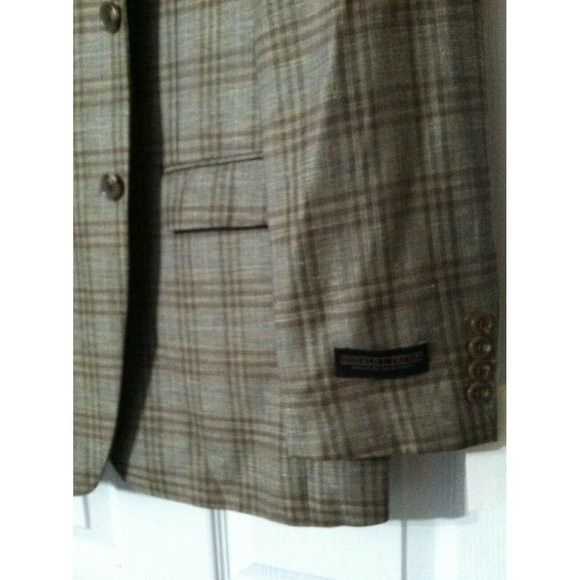 Donald Trump DONALD TRUMP MENS NEW 73%WOOL 27%LINEN SPORT COAT BLAZER 38R Size 38R - 3 Thumbnail