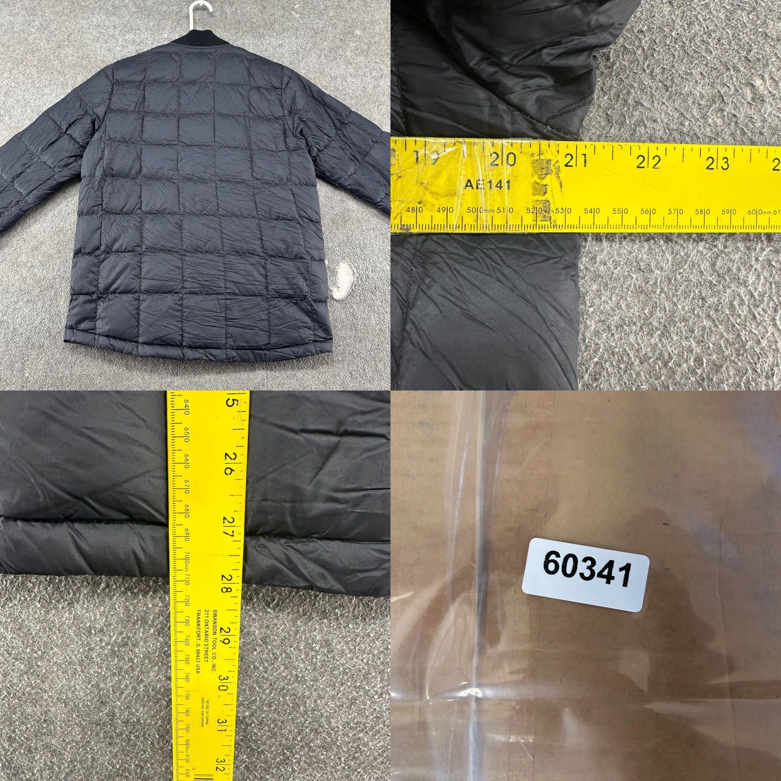 Eddie Bauer Eddie Bauer Jacket Men Small Black Quilted Snap Puffer Down Stratuslite Nylon Softshell Insulated Size US S / EU 44-46 / 1 - 8 Thumbnail