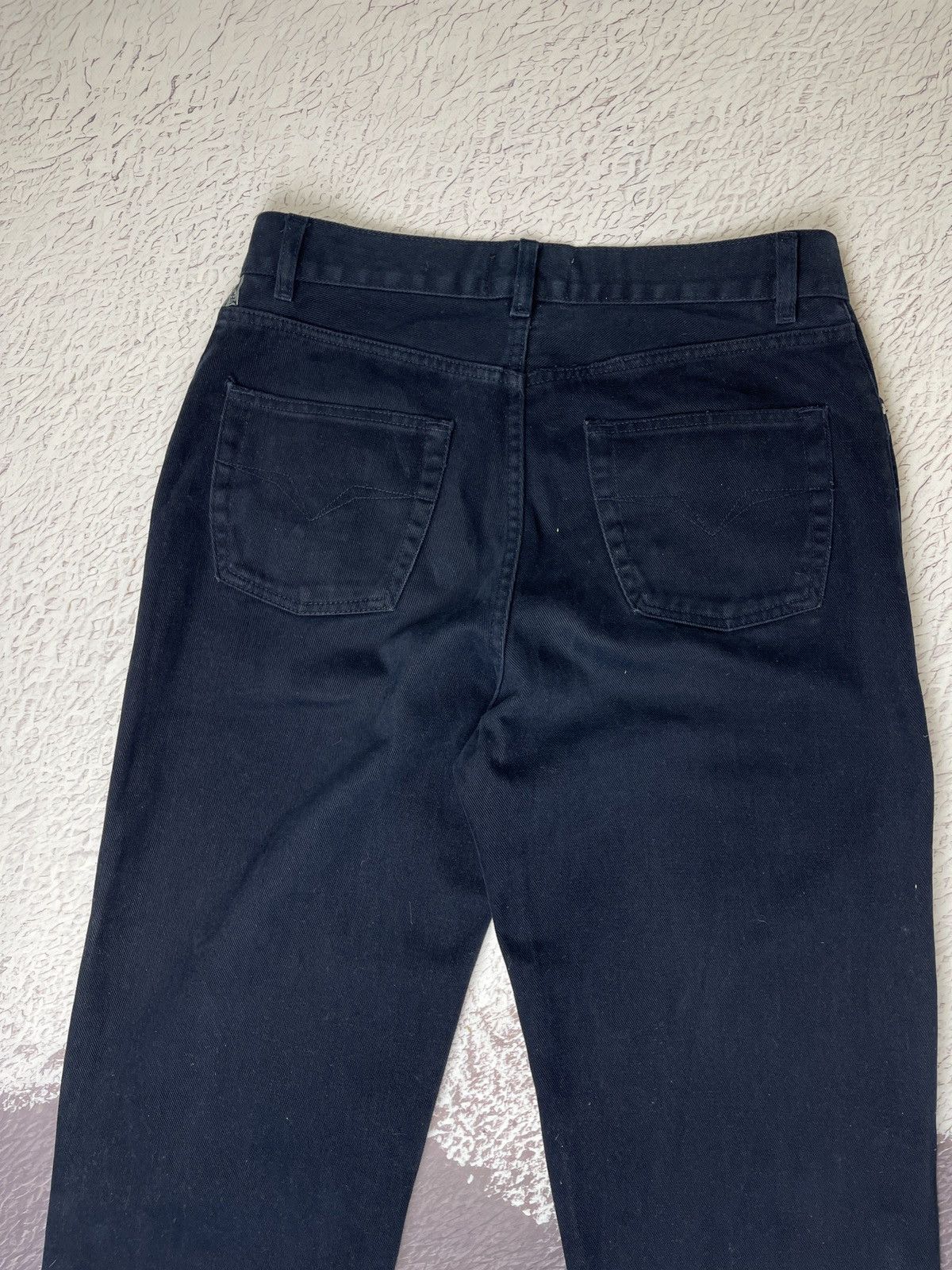 Versace Jeans Couture Versace Jeans Couture vintage navy blue denim jeans pants Size US 32 / EU 48 - 2 Thumbnail