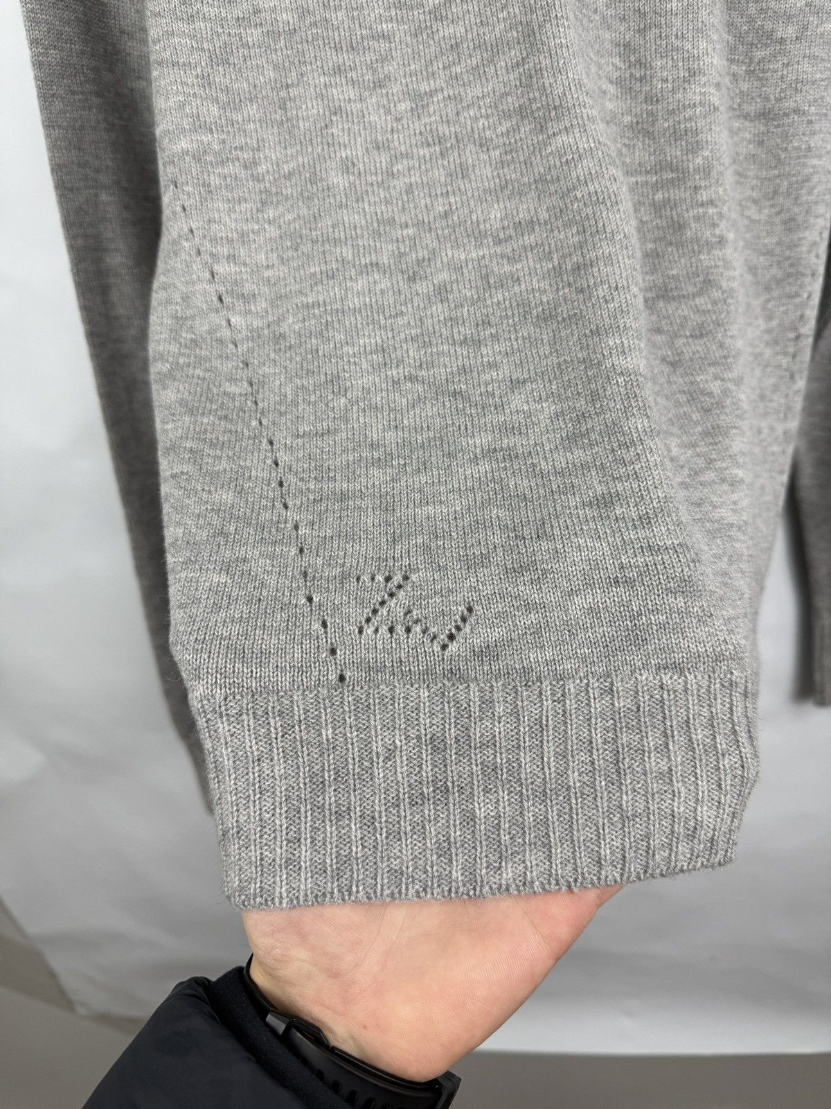 Zadig & Voltaire 🇮🇹 Y2K Zadig & Voltaire Wool Cashmere Sweater Butterfly Skull Size S / US 4 / IT 40 - 4 Thumbnail