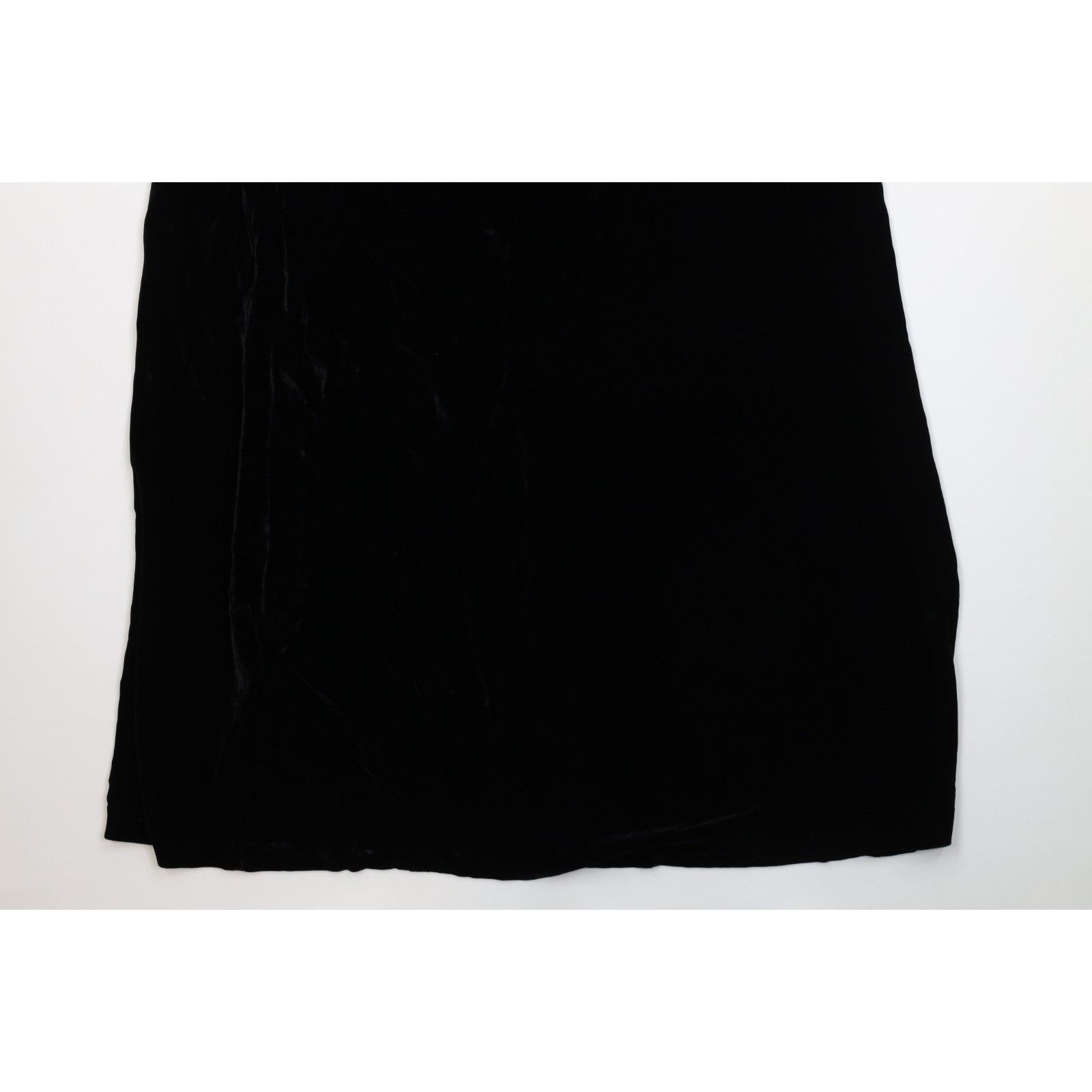 Vintage Vintage 90s Lane Bryant Rayon Gabardine Silk Velour Skirt Size 36" / US 14 / IT 50 - 4 Thumbnail