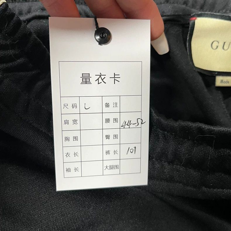 Gucci Gucci Size L The latest black color-blocking double-bar cas Size US 34 / EU 50 - 4 Thumbnail