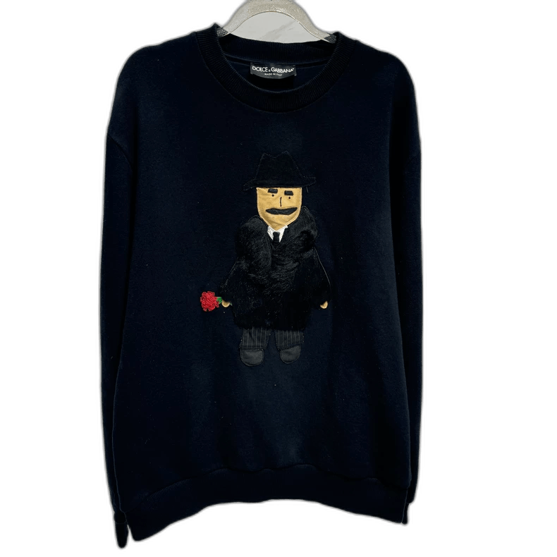 Dolce & Gabbana Dolce&Gabbana Mafia Godfather Rose Sweatshirt Size US M / EU 48-50 / 2 - 1 Thumbnail