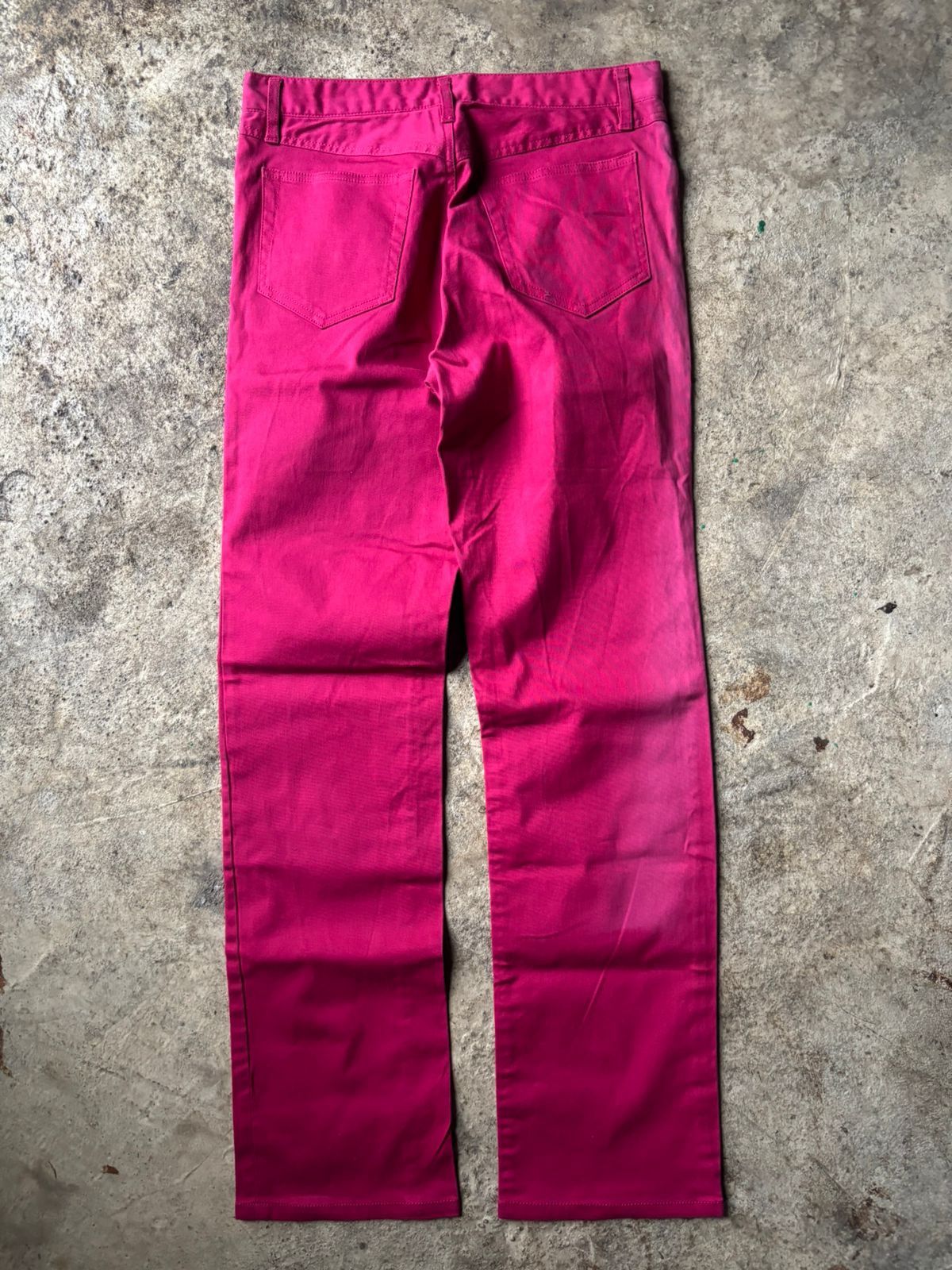 5351 POUR LES HOMMES 2000s 5351 Pour Les Hommes Faded Magenta Pants Size US 29 - 9 Thumbnail