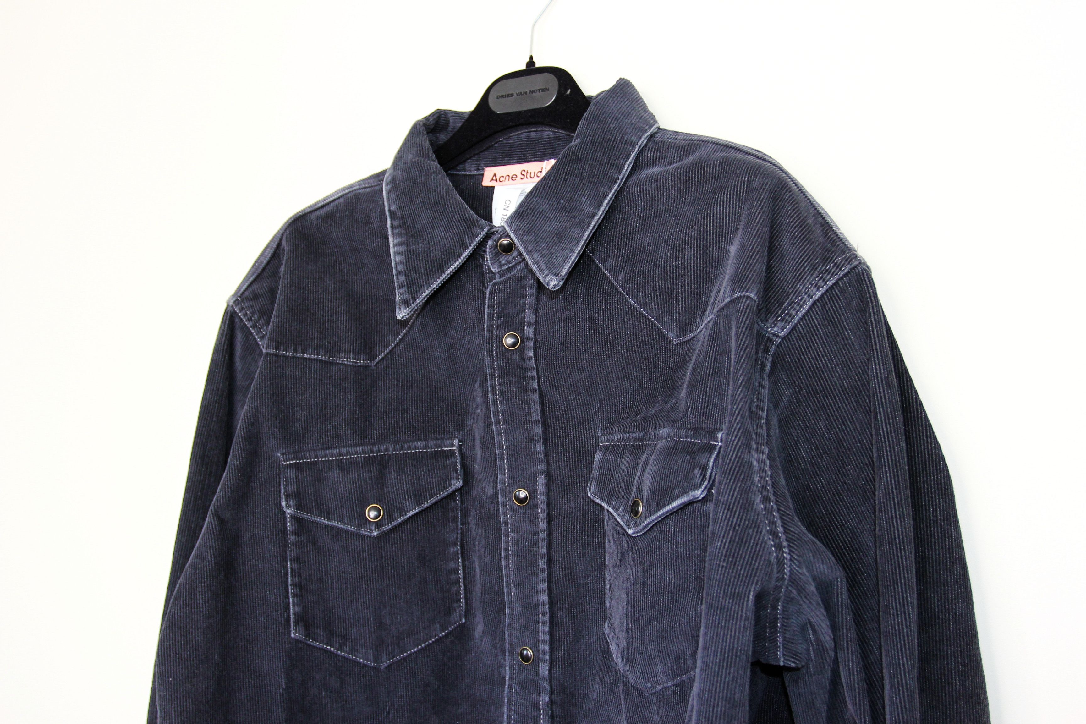 Acne Studios BNWT AW23 ACNE STUDIOS CORDUROY BUTTON-UP SHIRT 46 Size US S / EU 44-46 / 1 - 3 Thumbnail