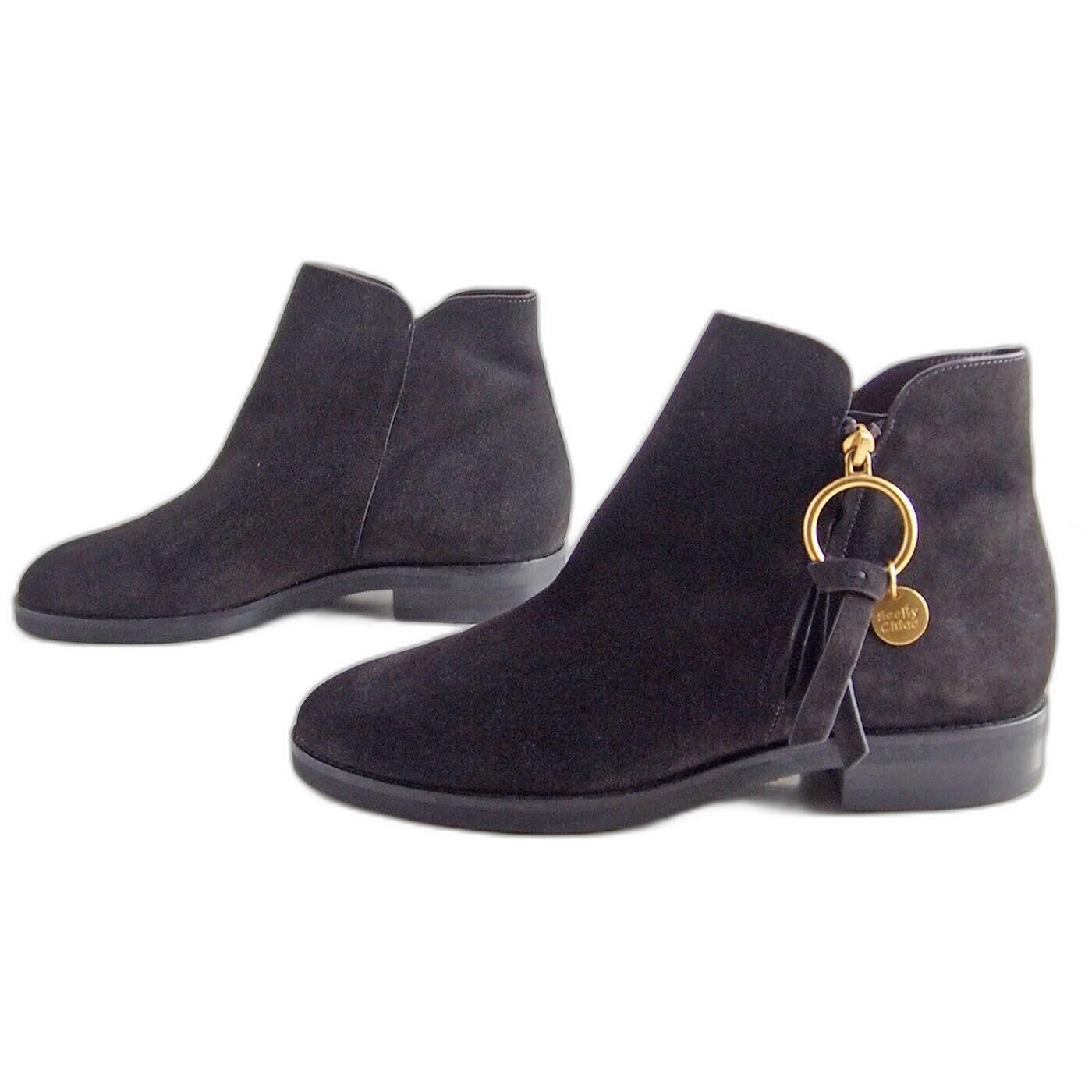 See by Chloe See by Chloe Chelsea Ankle Boots Brown Suede US 11.5 EU 41.5 Size US 11.5 / IT 41.5 - 4 Thumbnail