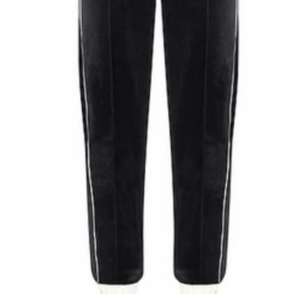 Emporio Armani Emporio Armani Velour Casual Pants Black size 10 Size 32" / US 10 / IT 46 - 4 Thumbnail