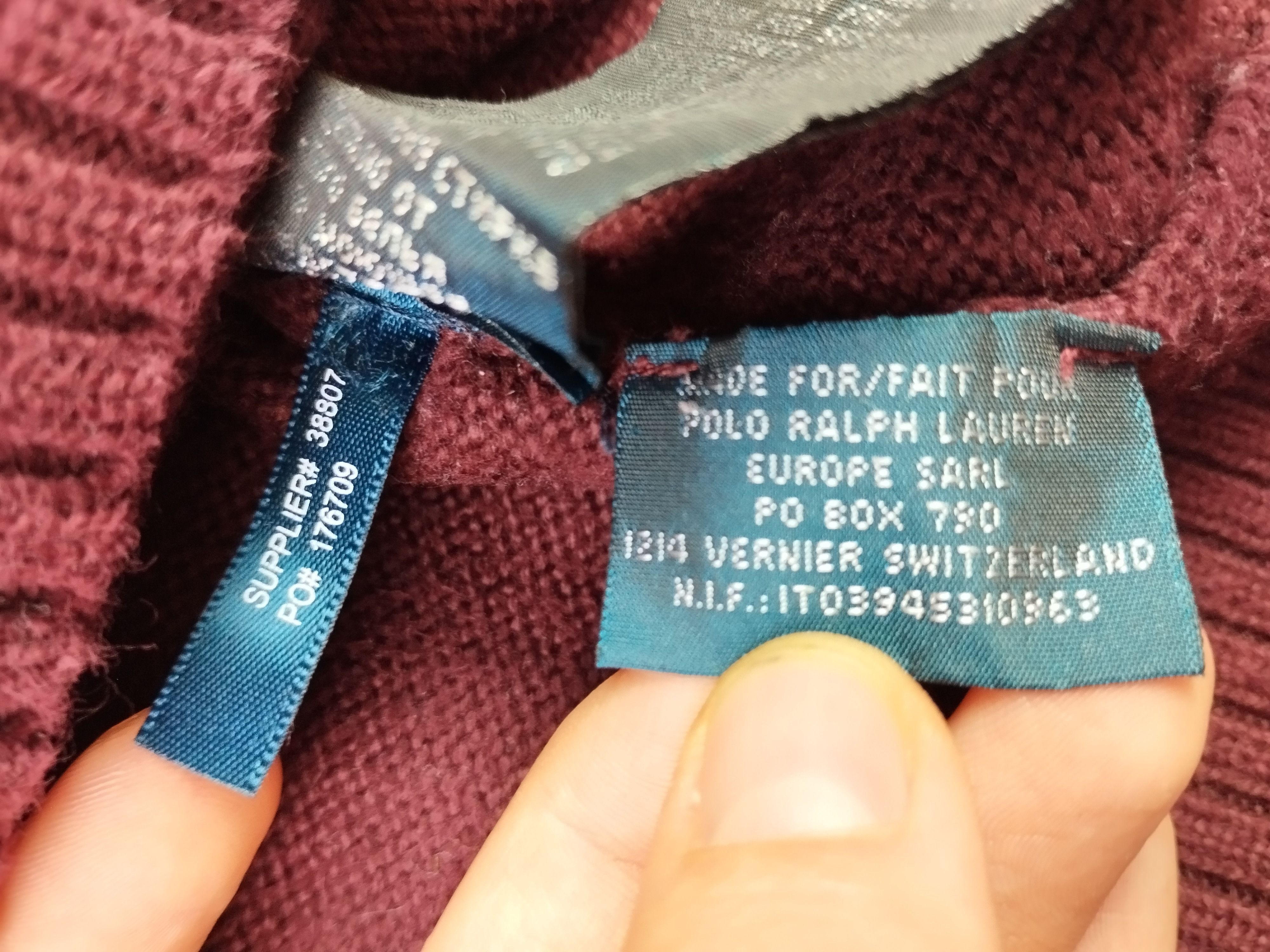 Polo Ralph Lauren vintage Polo Ralph Lauren 1\4 Quarter Zip Sweater Size US L / EU 52-54 / 3 - 6 Thumbnail
