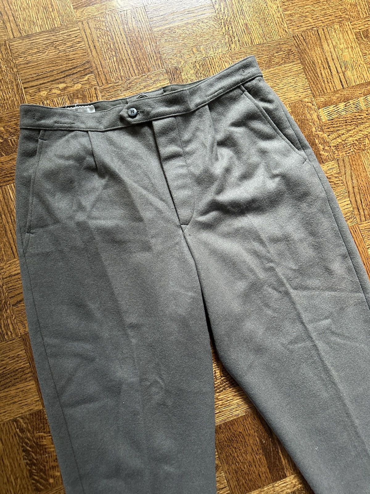 Vintage Vintage German Military G48 Wool Pants Size US 34 / EU 50 - 4 Thumbnail