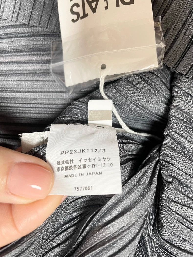 Issey Miyake issey miyake size:3 Grey lapel sleeveless top 2506-Nextarr Size XXS / US 00 / IT 34 - 5 Thumbnail