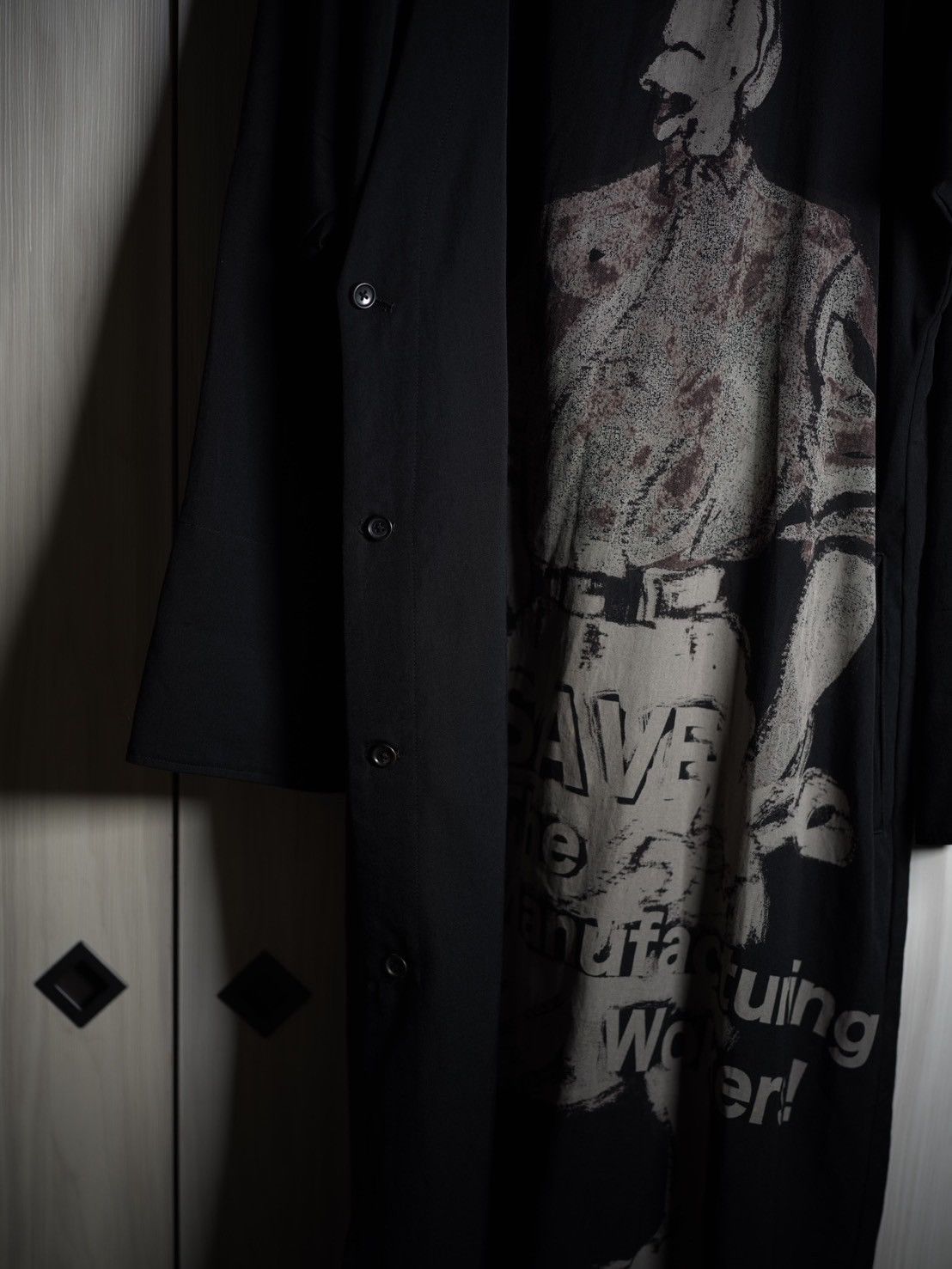Yohji Yamamoto Yohji Yamamoto Pour Homme 17aw runway workers coat Size US M / EU 48-50 / 2 - 2 Thumbnail