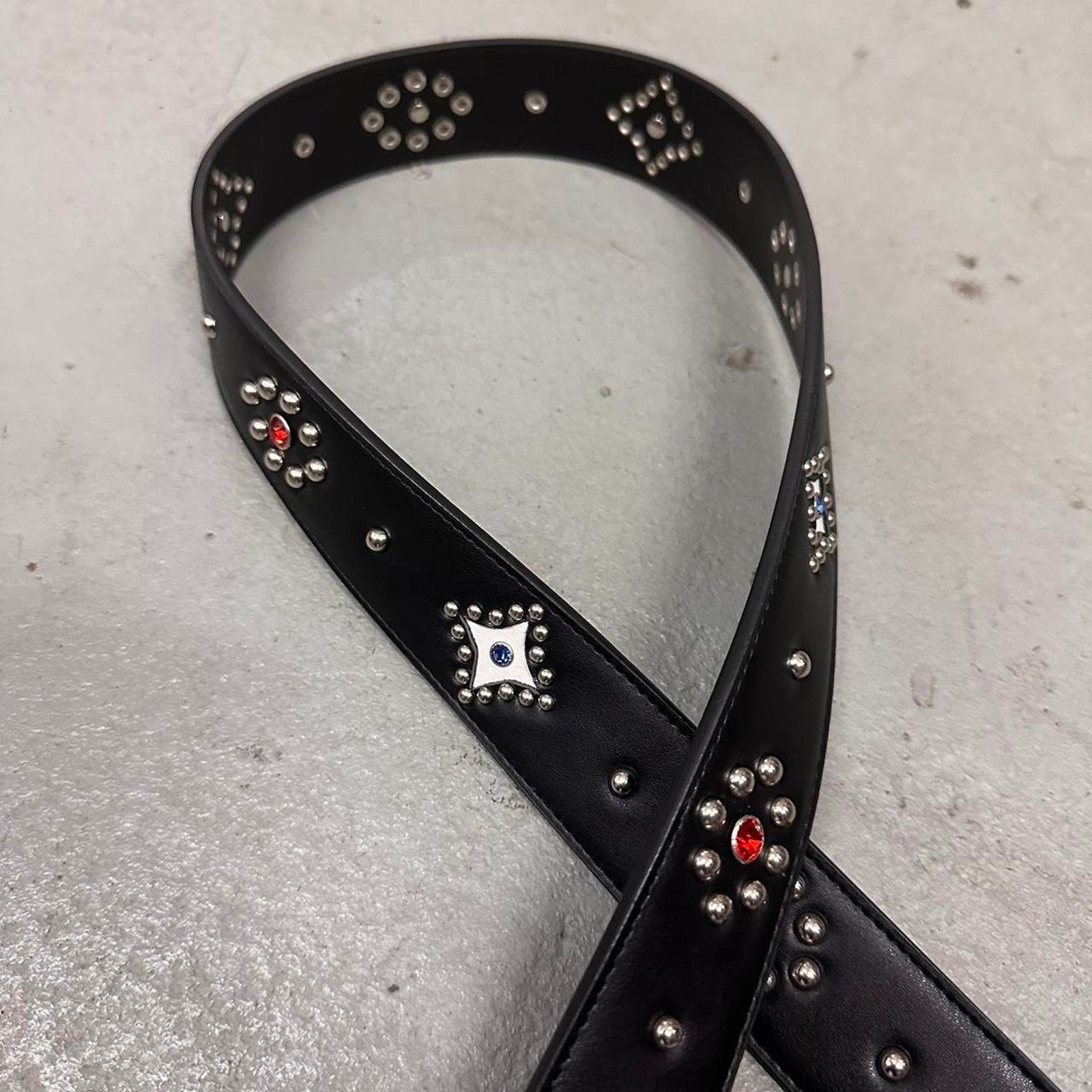 Other Black studded western style belt WMNS2 Size ONE SIZE - 3 Thumbnail