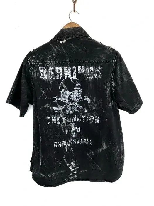BERNINGS SHO Vintage Bernings Sho Seditionaries Punk Shirt Button Up Size US M / EU 48-50 / 2 - 6 Thumbnail
