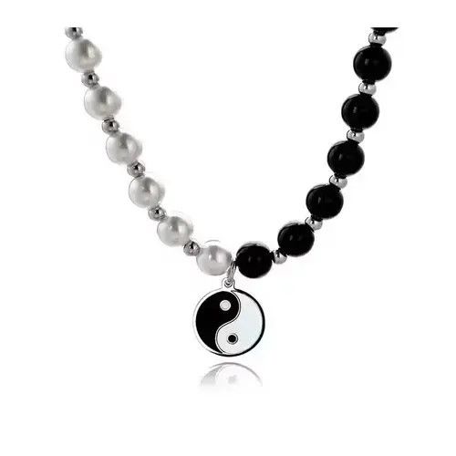 Other Black and White Round Pendant Pearl Necklace Size ONE SIZE - 4 Thumbnail