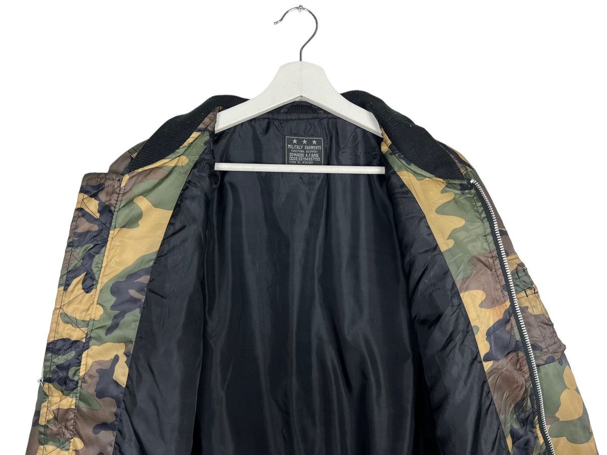 Japanese Brand 🔥 RIOT RIOT EDWARDS CAMO BOMBER JACKET Size US L / EU 52-54 / 3 - 11 Thumbnail