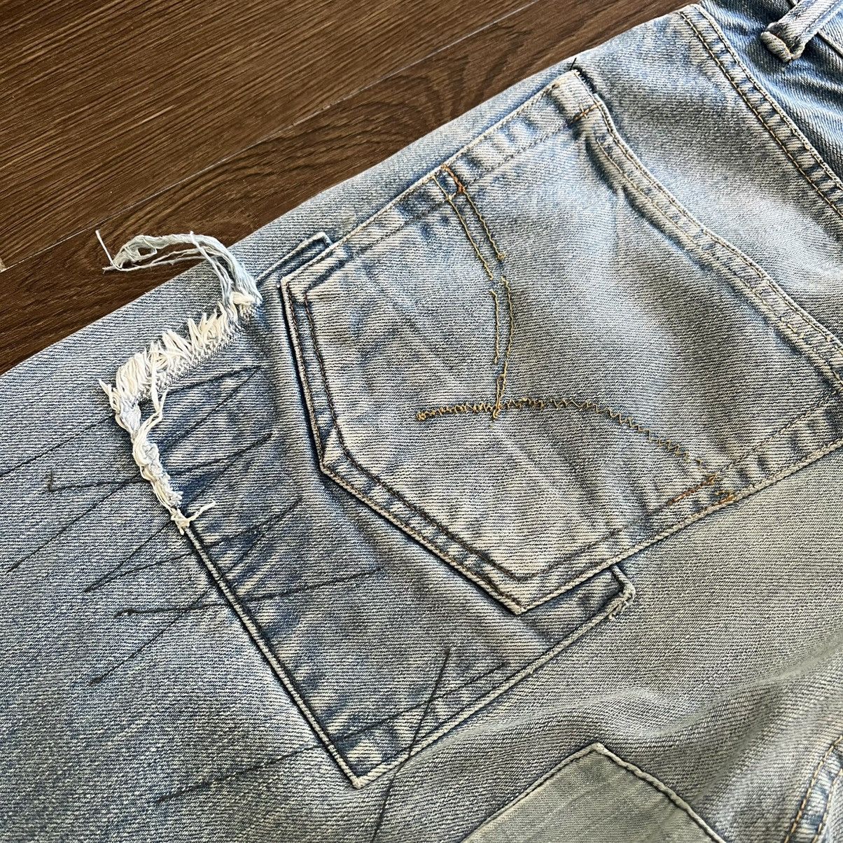 Blue Blue Japan Blue Blue Japan Boro Patchwork Denim – Indigo Repair Jeans Size US 33 - 14 Thumbnail