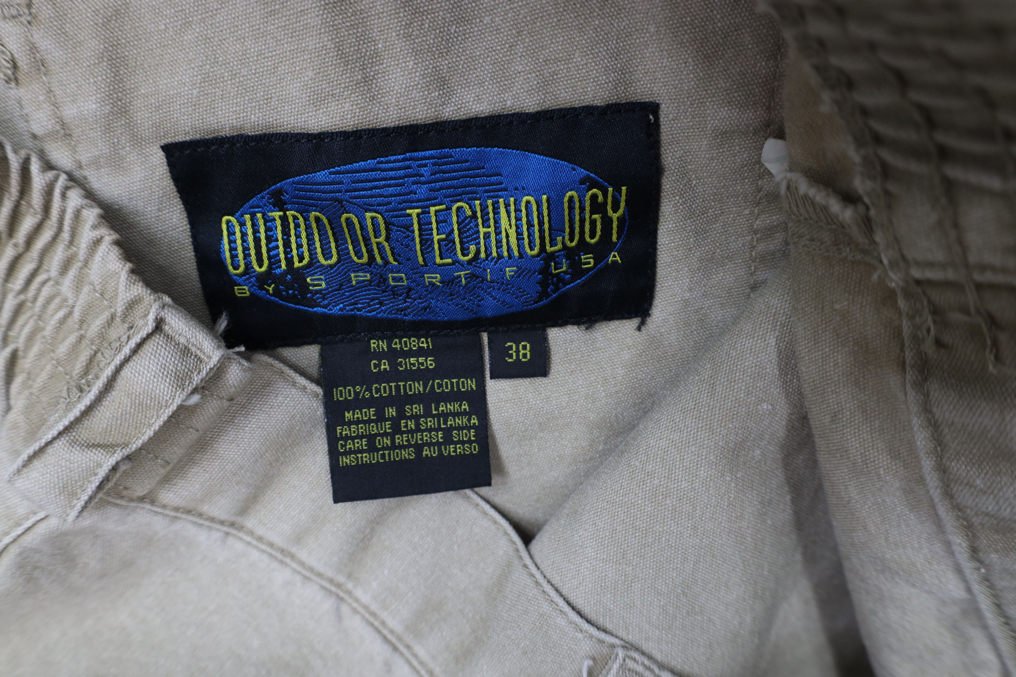 Vintage Vintage 90s Streetwear Stonewash Convertible Cargo Pants Size US 38 / EU 54 - 7 Thumbnail