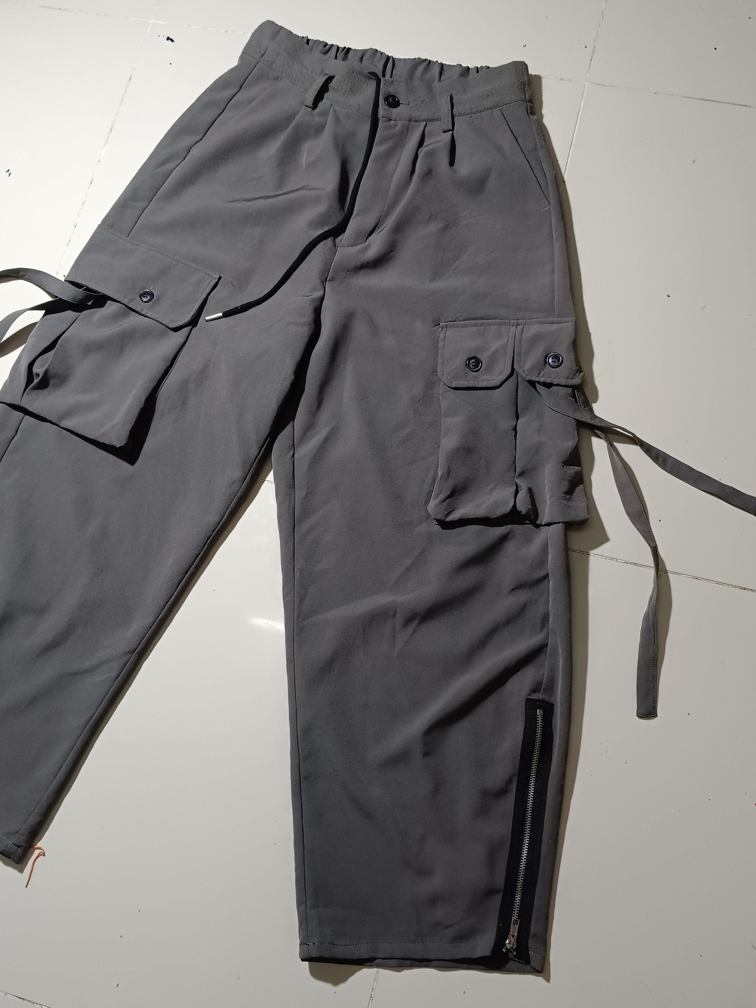 If Six Was Nine × Le Grande Bleu (L.G.B.) Vintage Casper John Parachute Slacks Baggy Pants Size US 33 - 5 Thumbnail