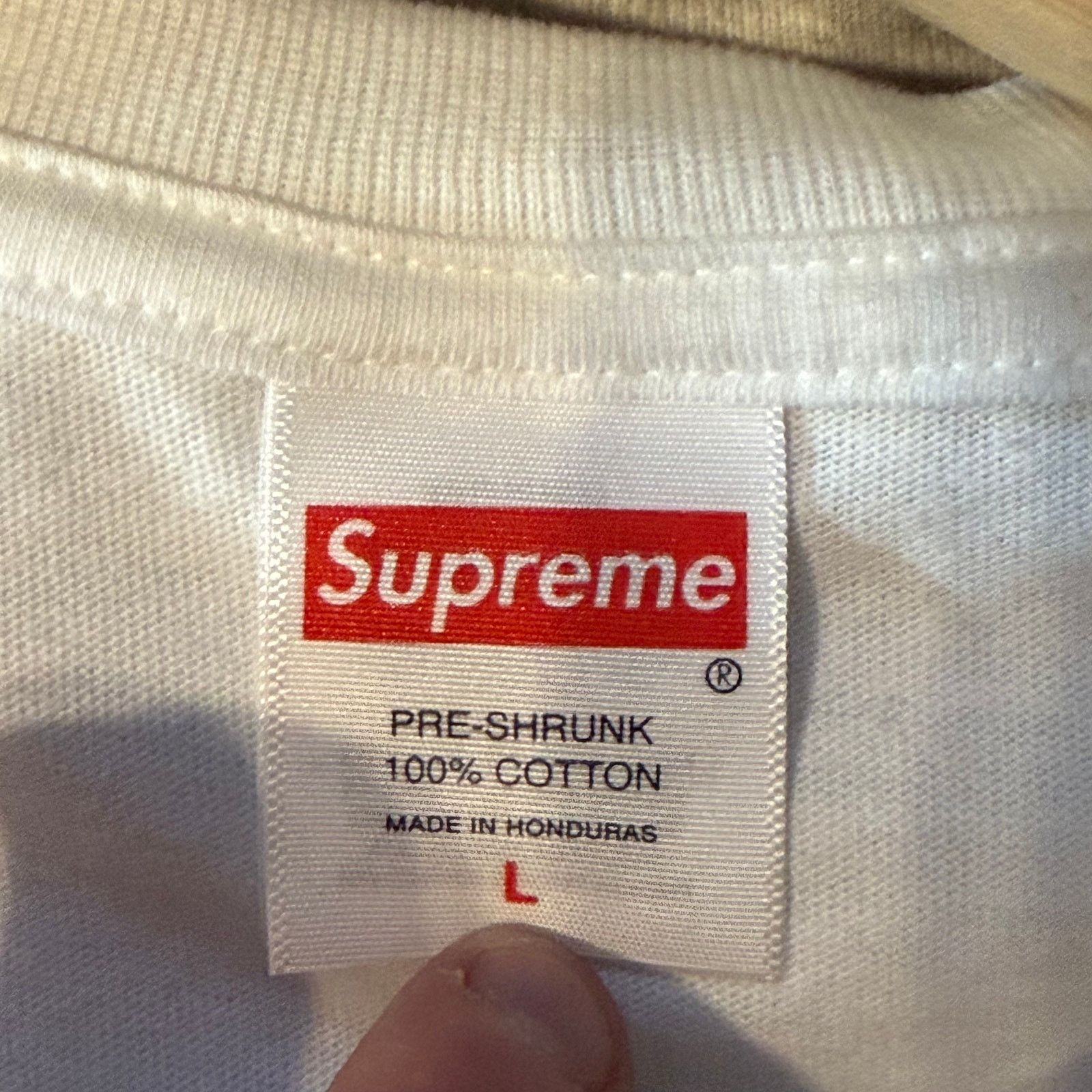 Supreme Supreme Split Logo T-Shirt Size US XL / EU 56 / 4 - 3 Thumbnail