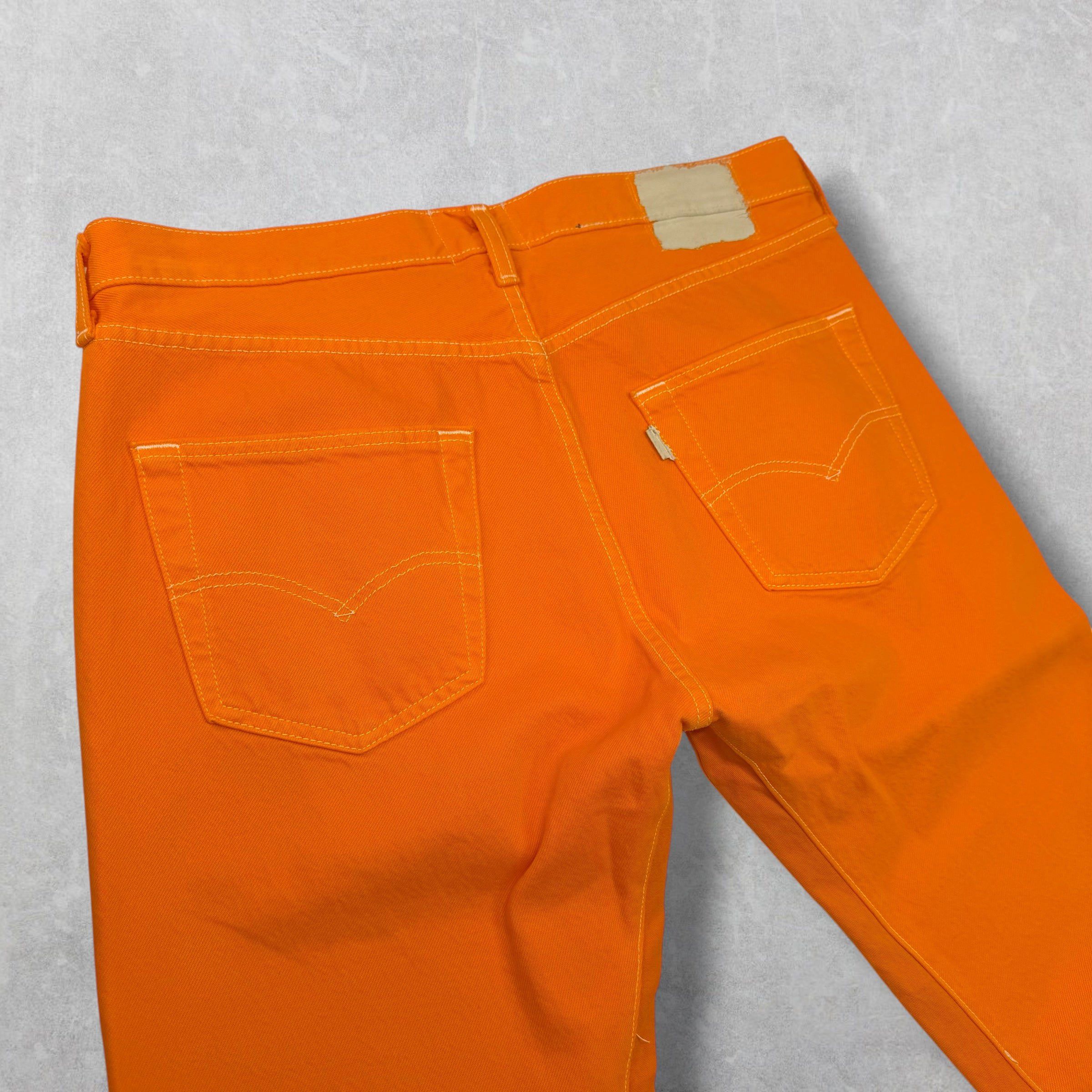 Gallery Dept. Gallery Dept. La Flare Orange Jeans 33 Size US 33 - 5 Thumbnail