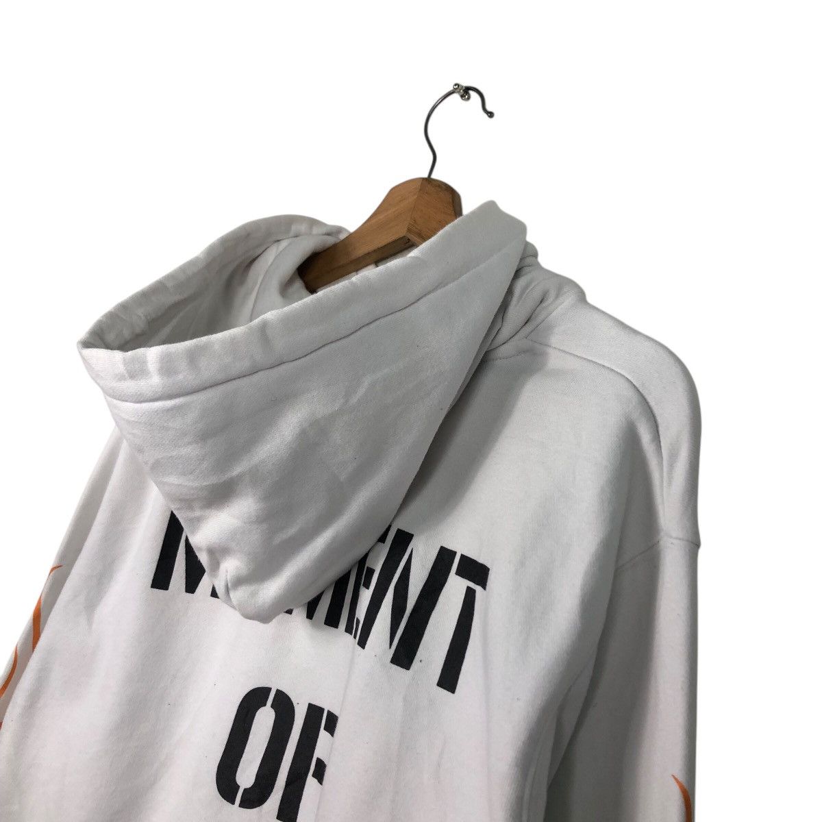 Japanese Brand 📌Moment of Clarity Azul Hoodie Pull Over Big Logo Size US S / EU 44-46 / 1 - 10 Thumbnail