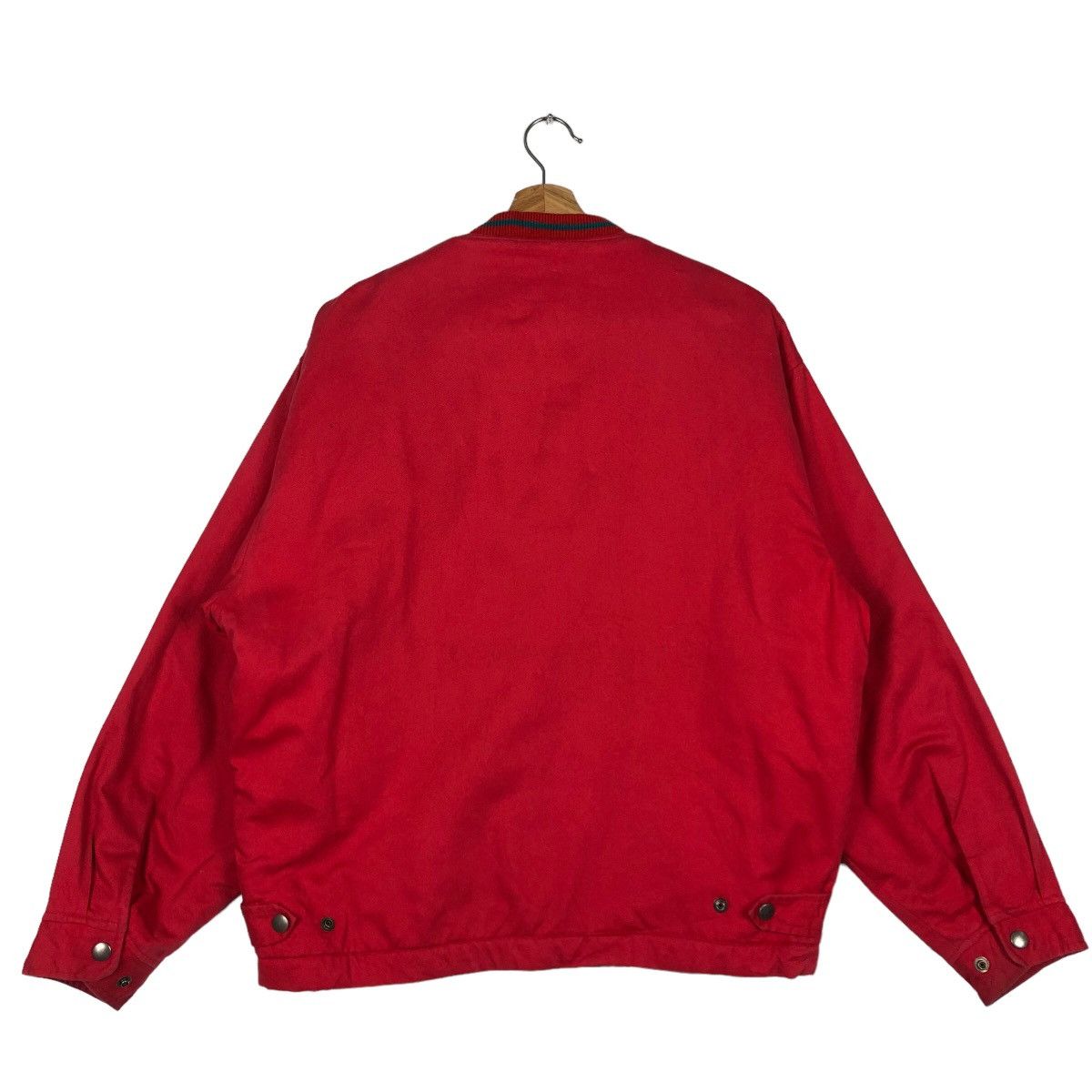 Hysteric Glamour 🔥90s Vintage Bomber Cardigan Jacket BVD Japan Made Big Logo Size US L / EU 52-54 / 3 - 8 Thumbnail