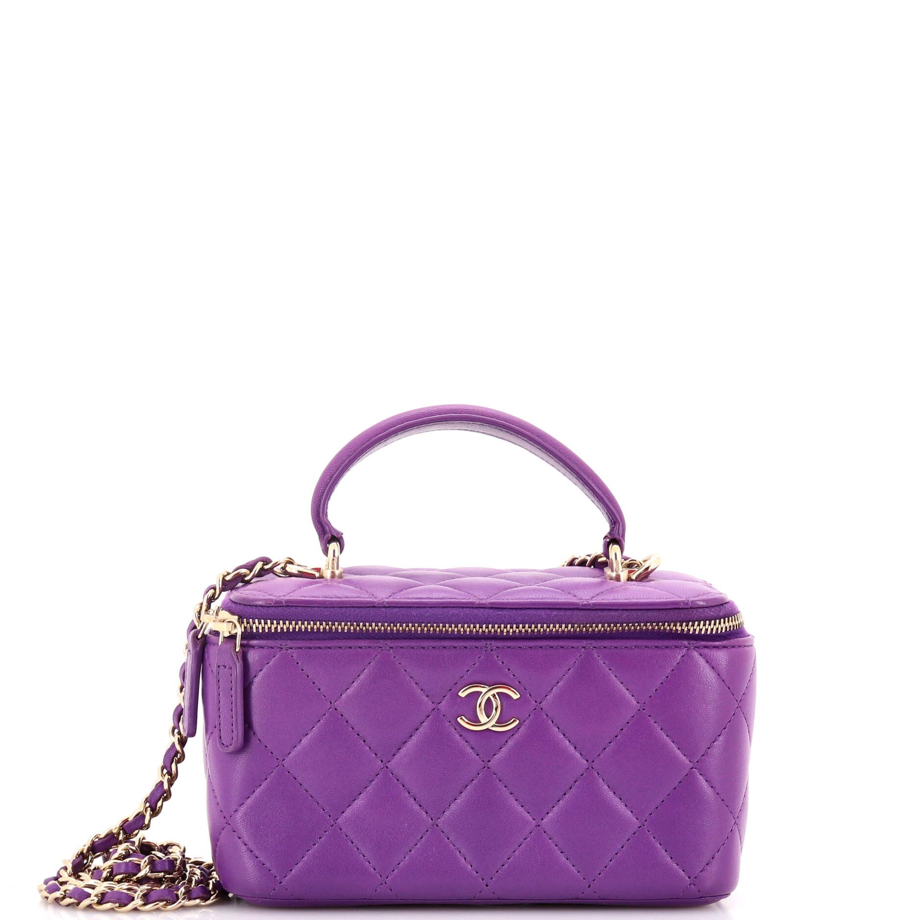 Chanel Classic Top Handle Vanity Case with Chain Size ONE SIZE - 1 Thumbnail