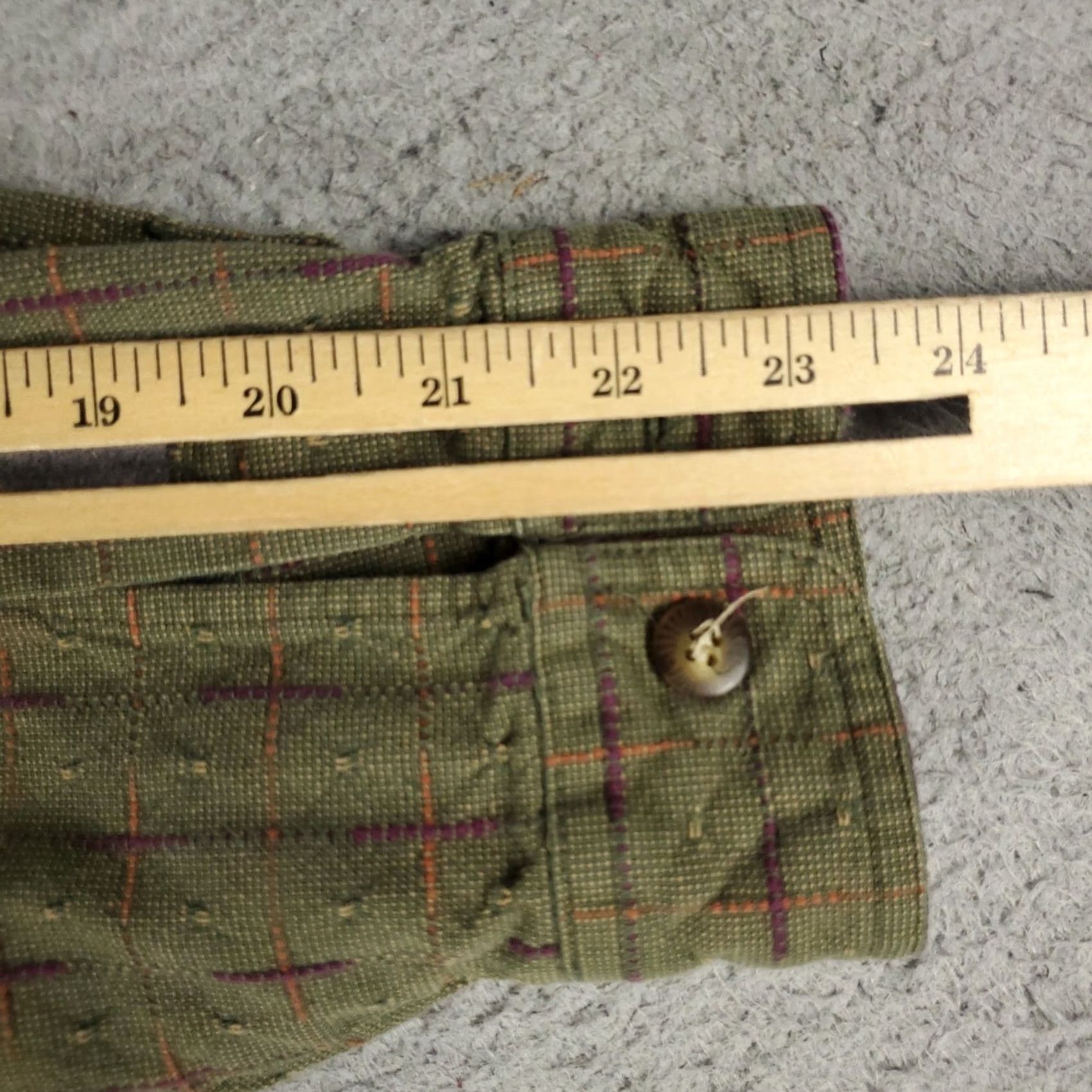 The Territory Ahead Territory Ahead Shirt Mens XL Green Knit Button-Up Long Sleeve Size US XL / EU 56 / 4 - 6 Thumbnail