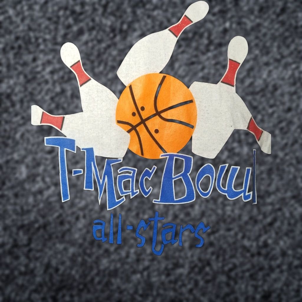 Adidas VINTAGE Adidas T-Mac Bowl All Stars Tracy McGrady T Shirt Orlando Magic Mens 2XL Black Crew Neck Short Sleeve 100% Cotton Graphic Print Logo Size US XXL / EU 58 / 5 - 1 Thumbnail