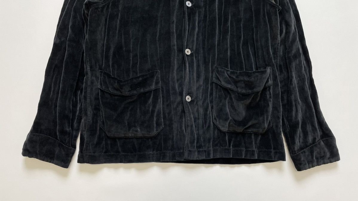 Our Legacy ‘Metal’ Black Velvet Box Jacket Size US M / EU 48-50 / 2 - 6 Thumbnail