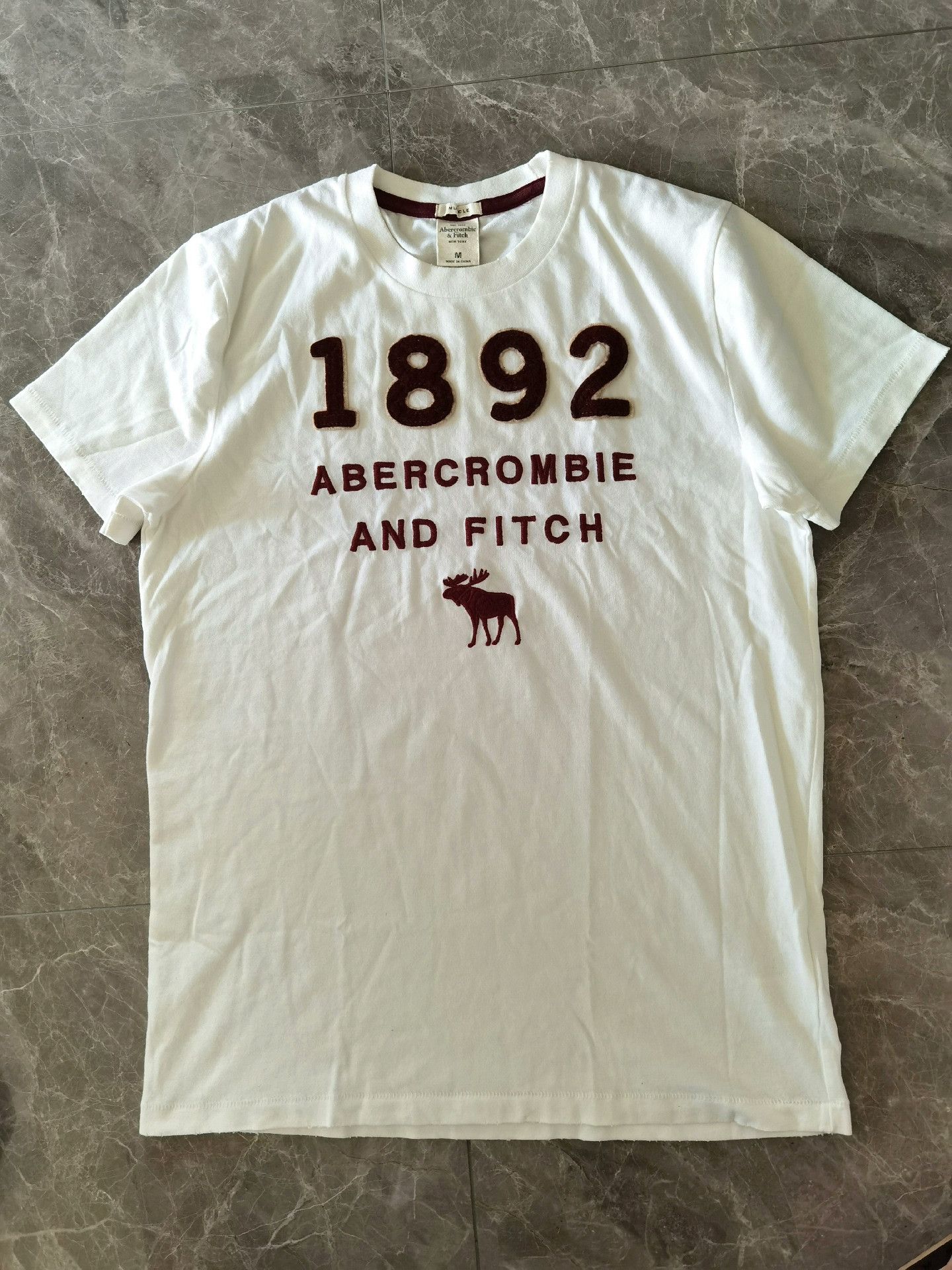 Abercrombie & Fitch Abercrombie & Fitch 1892 Short-Sleeve T-Shirt Size US M / EU 48-50 / 2 - 1 Thumbnail
