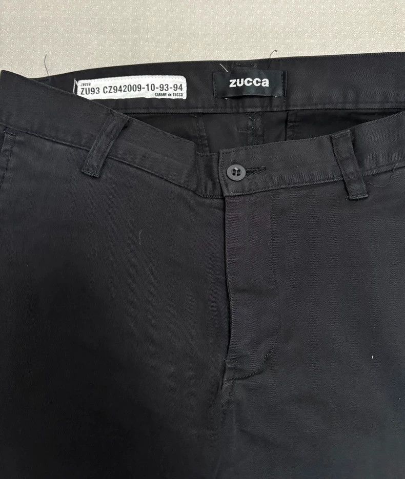 Yohji Yamamoto Vintage Zucca Black Wrinkle Pants for Women-2506 Size 30" / US 8 / IT 44 - 6 Thumbnail