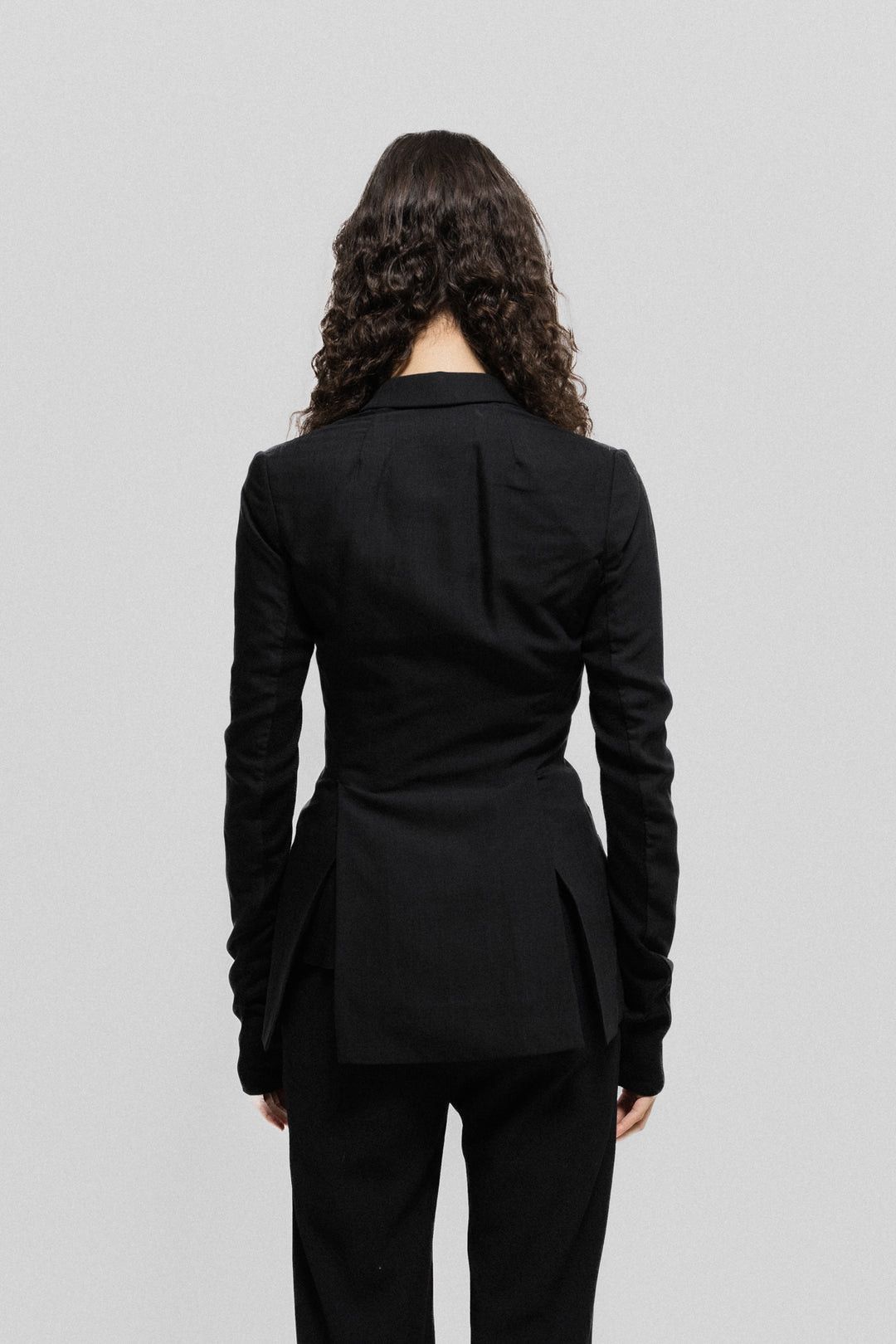 Rick Owens Rick Owens - SS09 Strutter Silk Crepe Blazer Jacket Size XS / US 0-2 / IT 36-38 - 12 Thumbnail