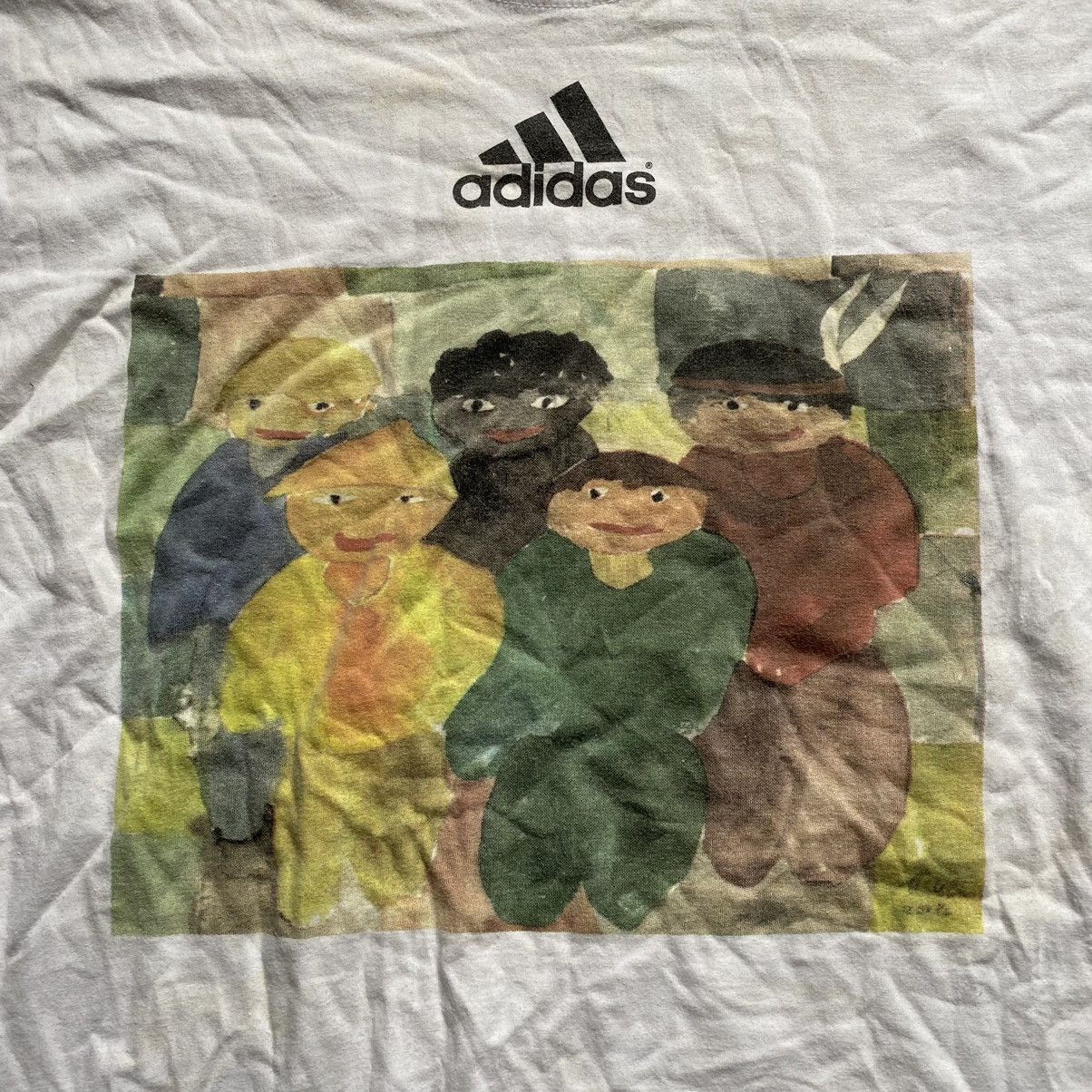 Adidas VINTAGE ADIDAS CRAZY PRINT OLYMPIA GAMES T SHIRT Size US L / EU 52-54 / 3 - 2 Thumbnail